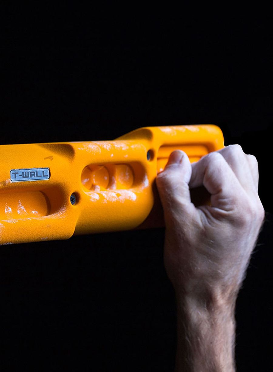 Daska za trening za penjanje T-Wall Crank - orange