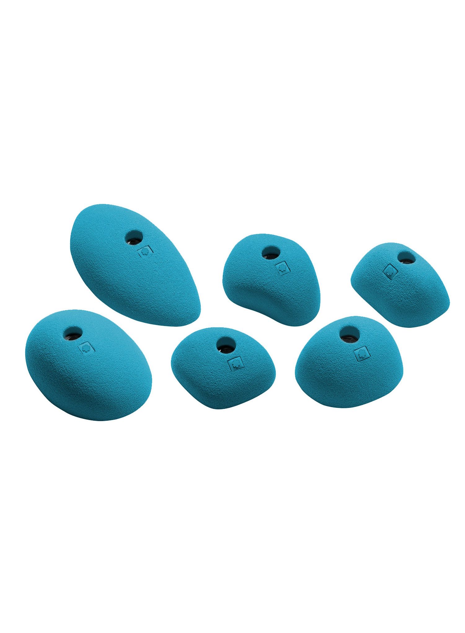 Oprimci za penjanje Ocun Holds Set 2 Slopers - blue