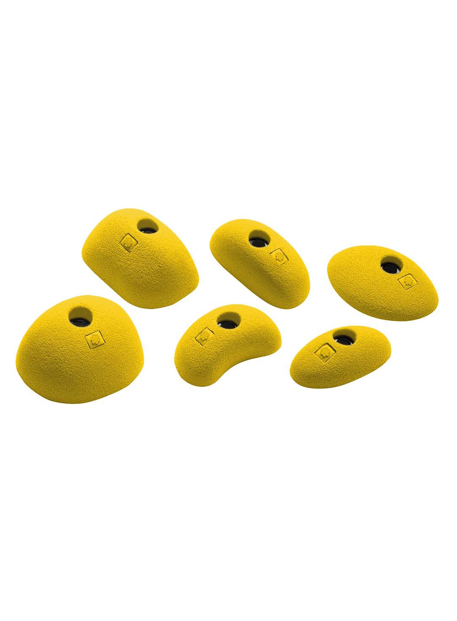 Oprimci za penjanje Ocun Holds Set 2 Slopers - yellow/yellow