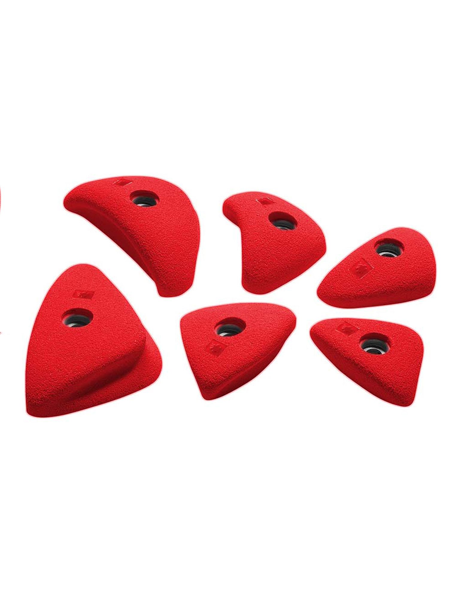 Oprimci za penjanje Ocun Holds Set 4 Edges - red