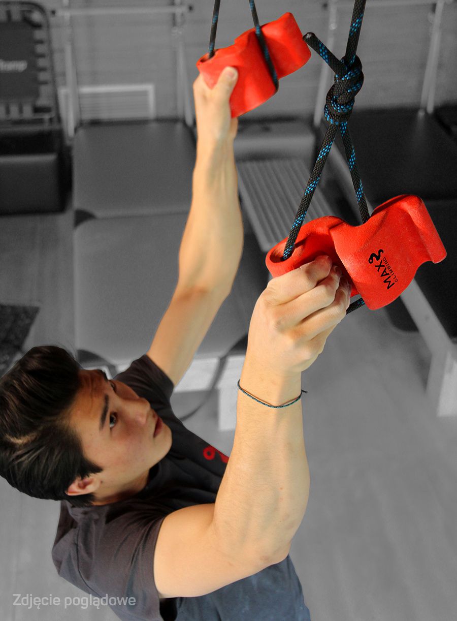 Oprimci za trening Max Climbing Maxgrip - black