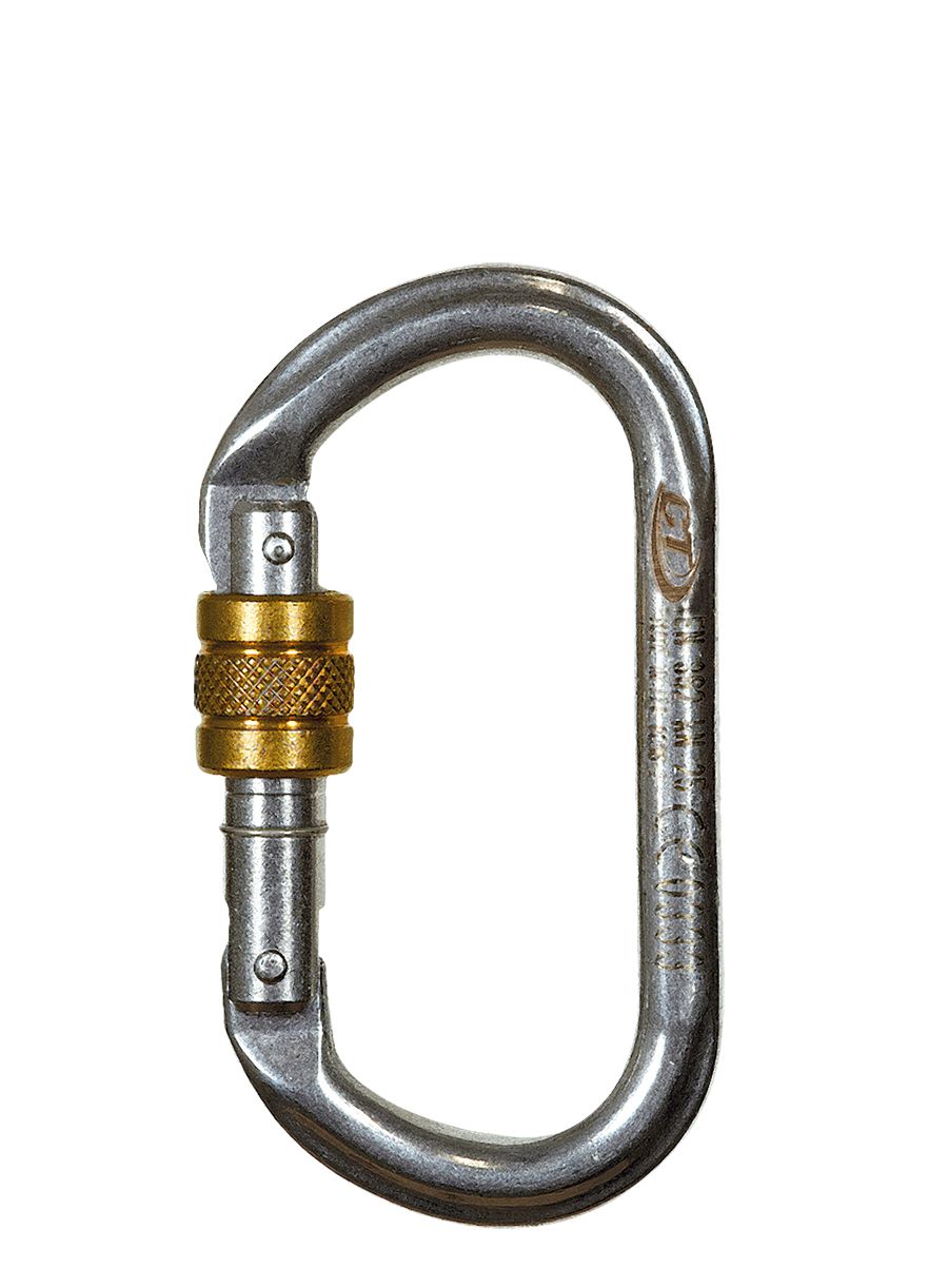 Karabiner za penjanje Climbing Technology Oval S-Steel
