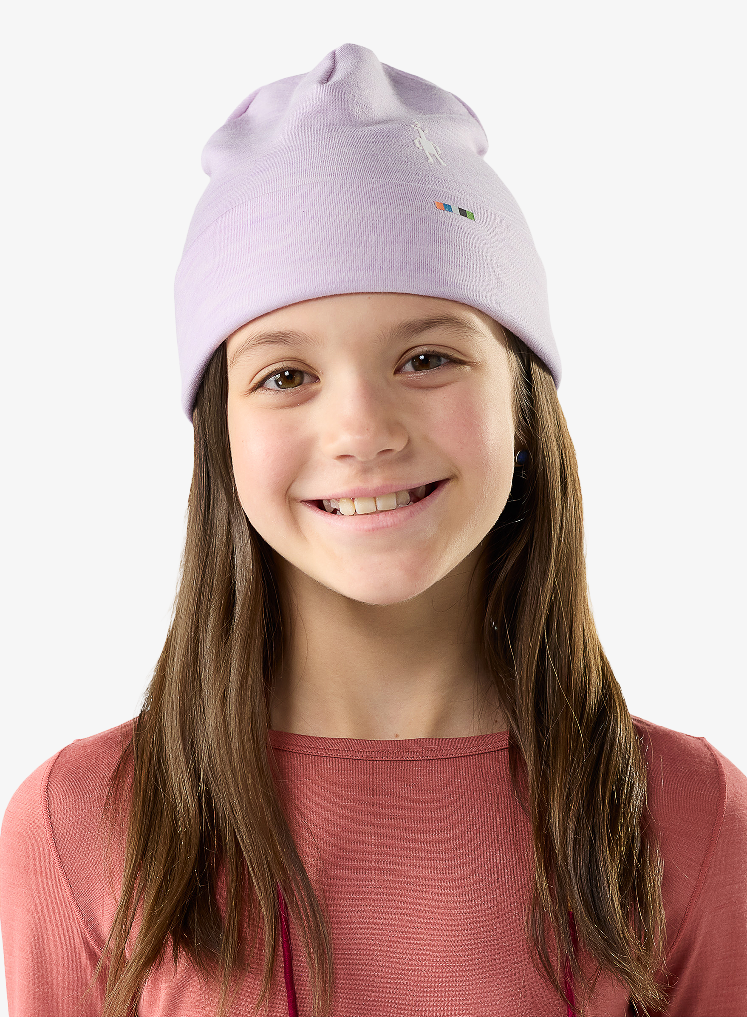 Kapa za djecu Smartwool Thermal Merino Reversible Cuffed Beanie - lavender sky heather