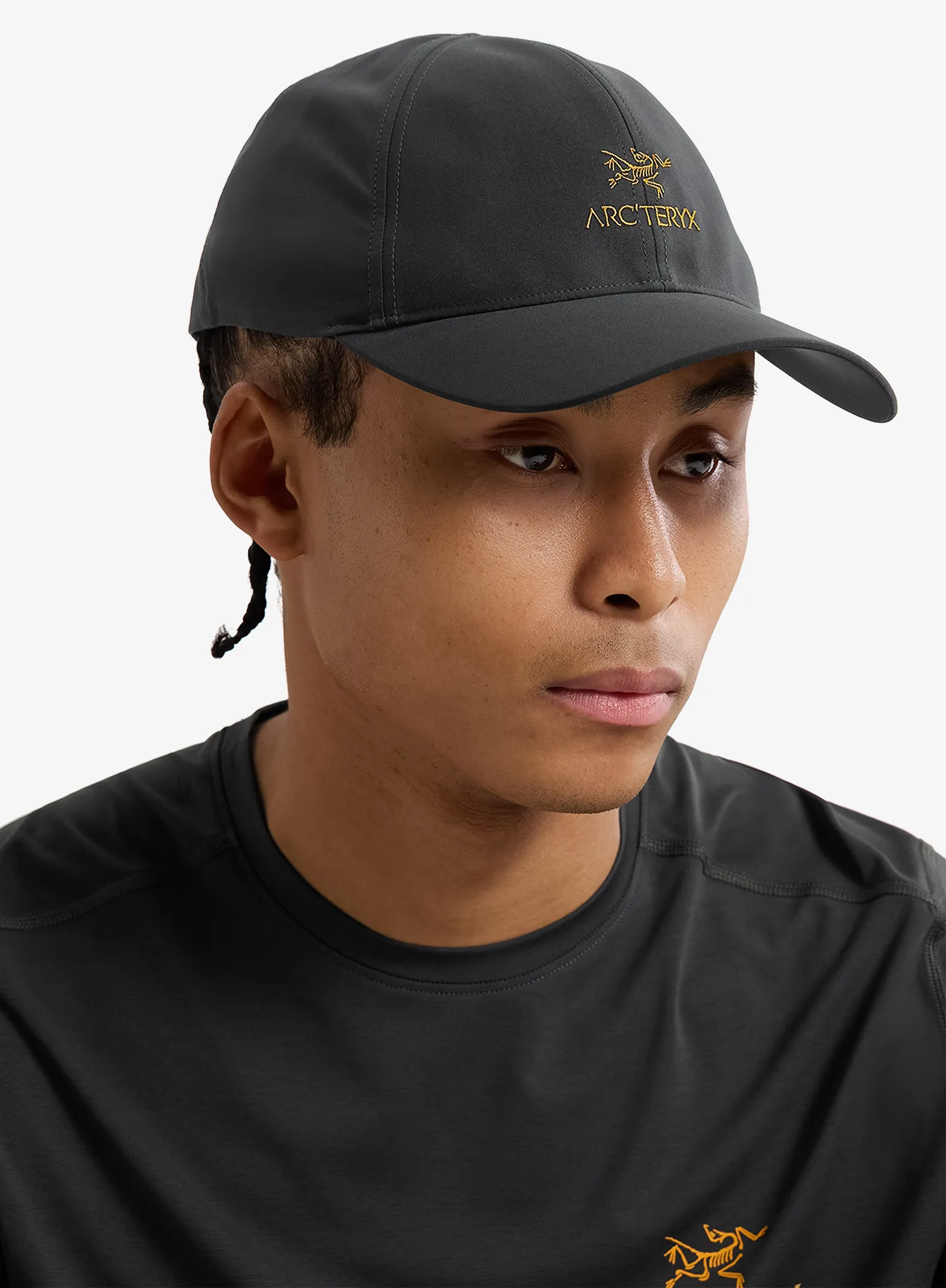 Kapa za trčanje Arcteryx Bird Word Cap - 24k black
