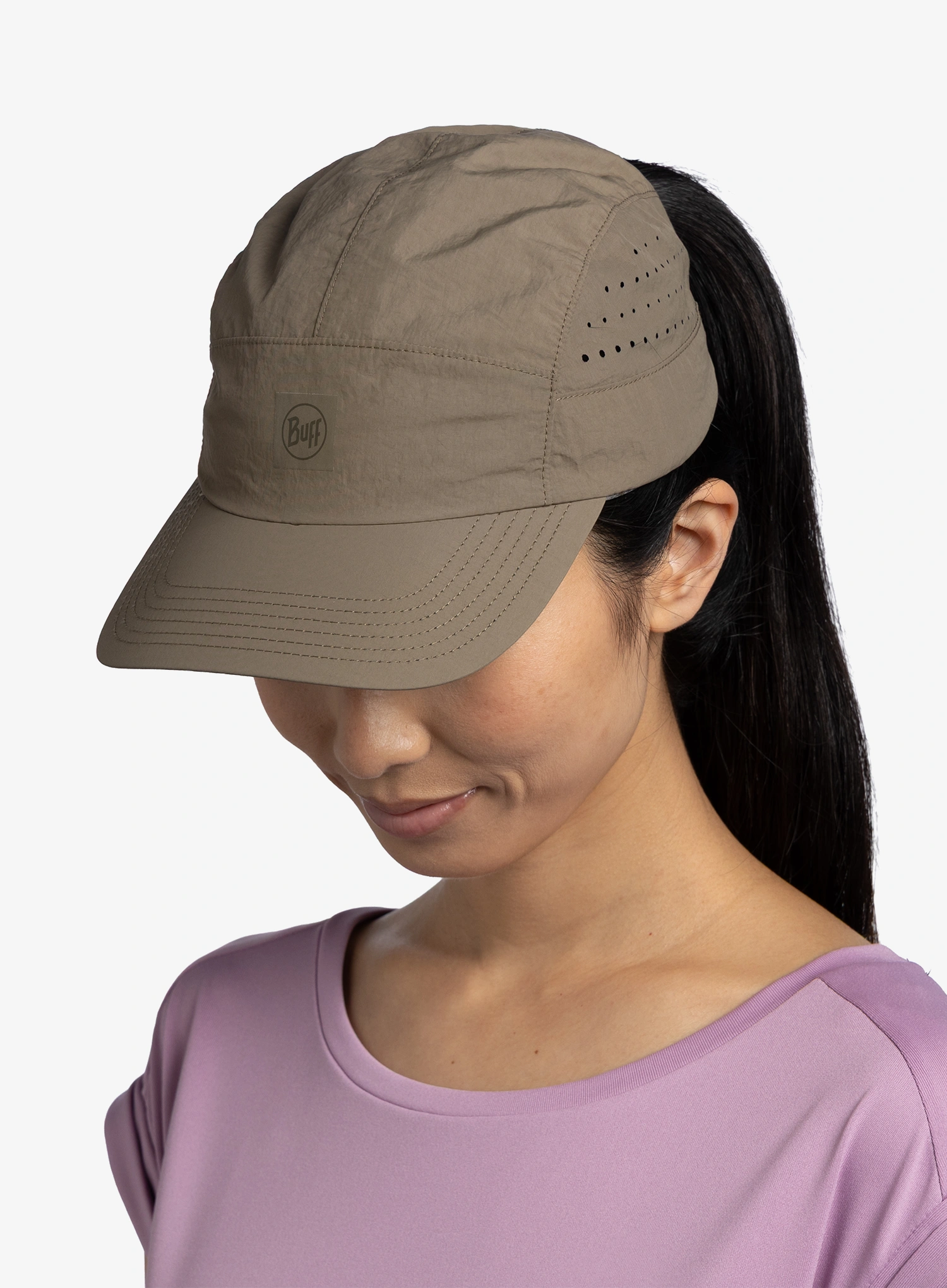 Kapa za trčanje Buff Speed Cap - solid tundra khaki