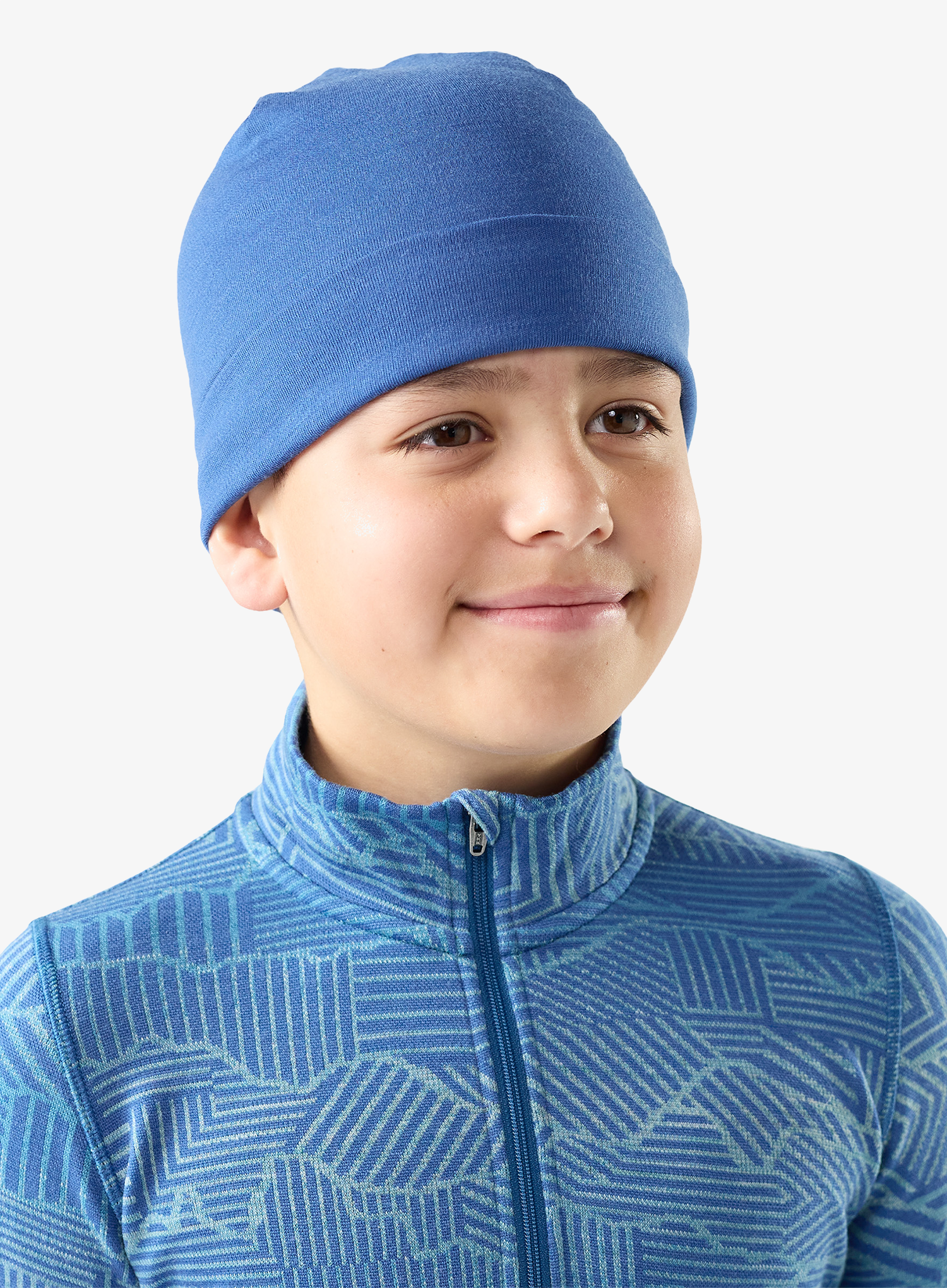 Dječja kapa Smartwool Thermal Merino Reversible Cuffed Beanie - royal indigo