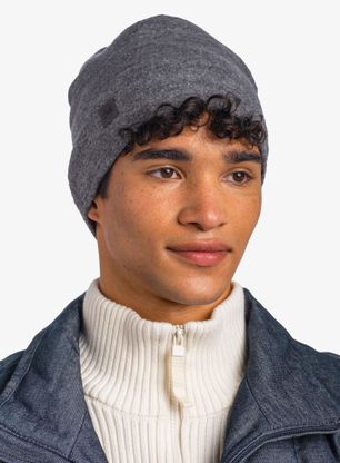 Termo kapa Buff Merino Fleece Beanie - grey