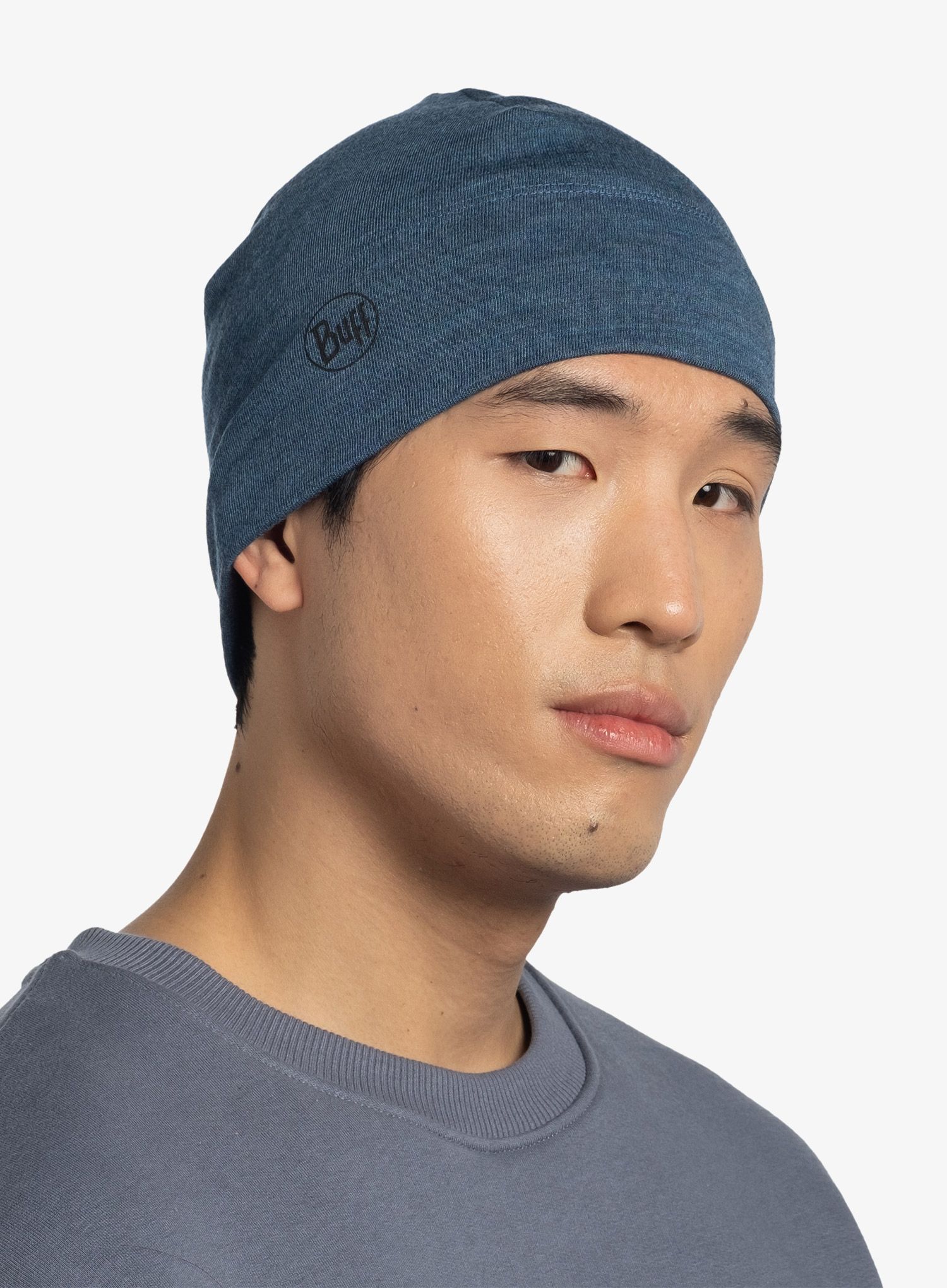 Termo kapa Buff Merino Midweight Beanie - melange tempest
