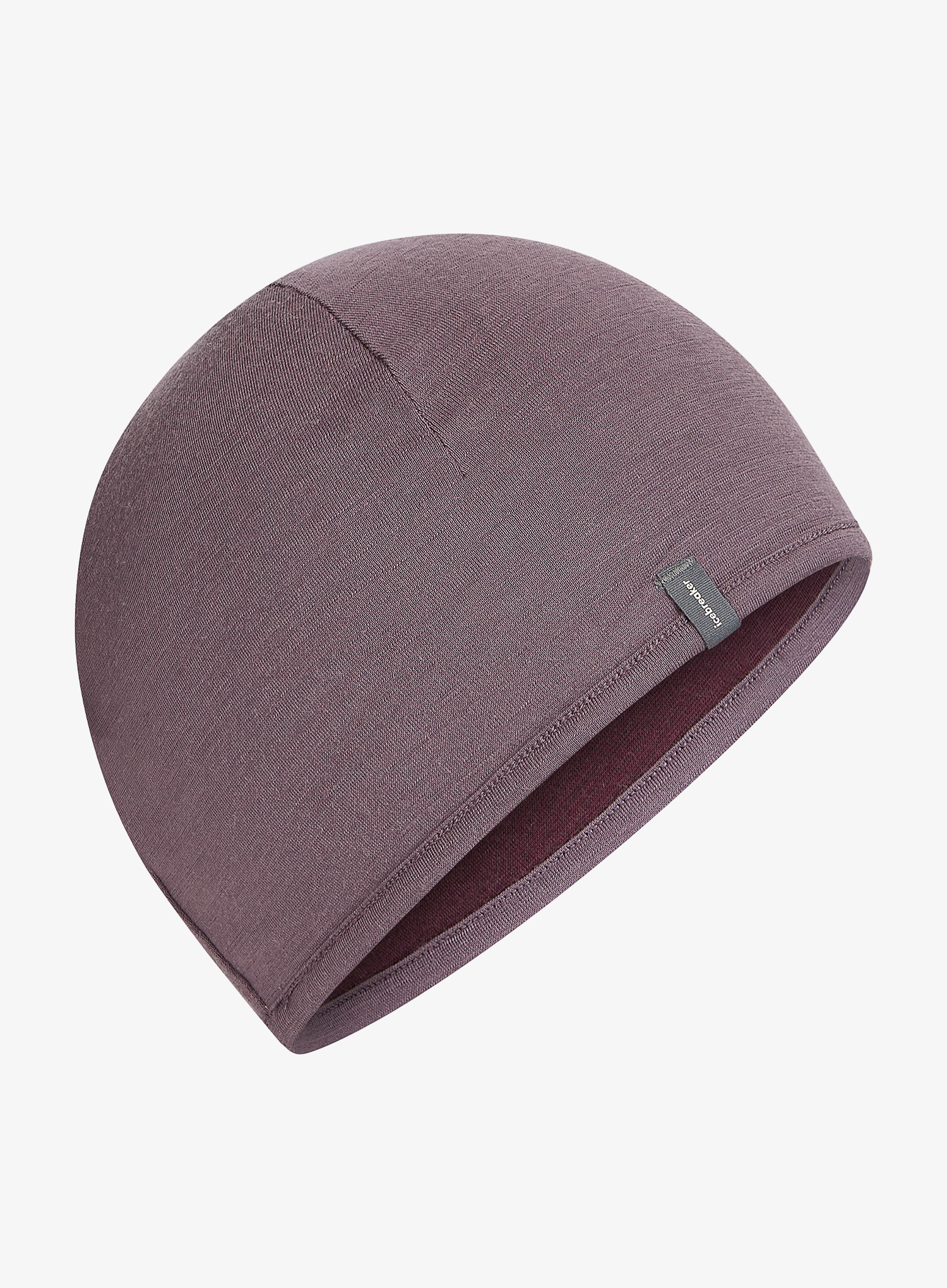 Termo kapa Icebreaker Merino 200 Reversible Beanie - dk berry/grey plum