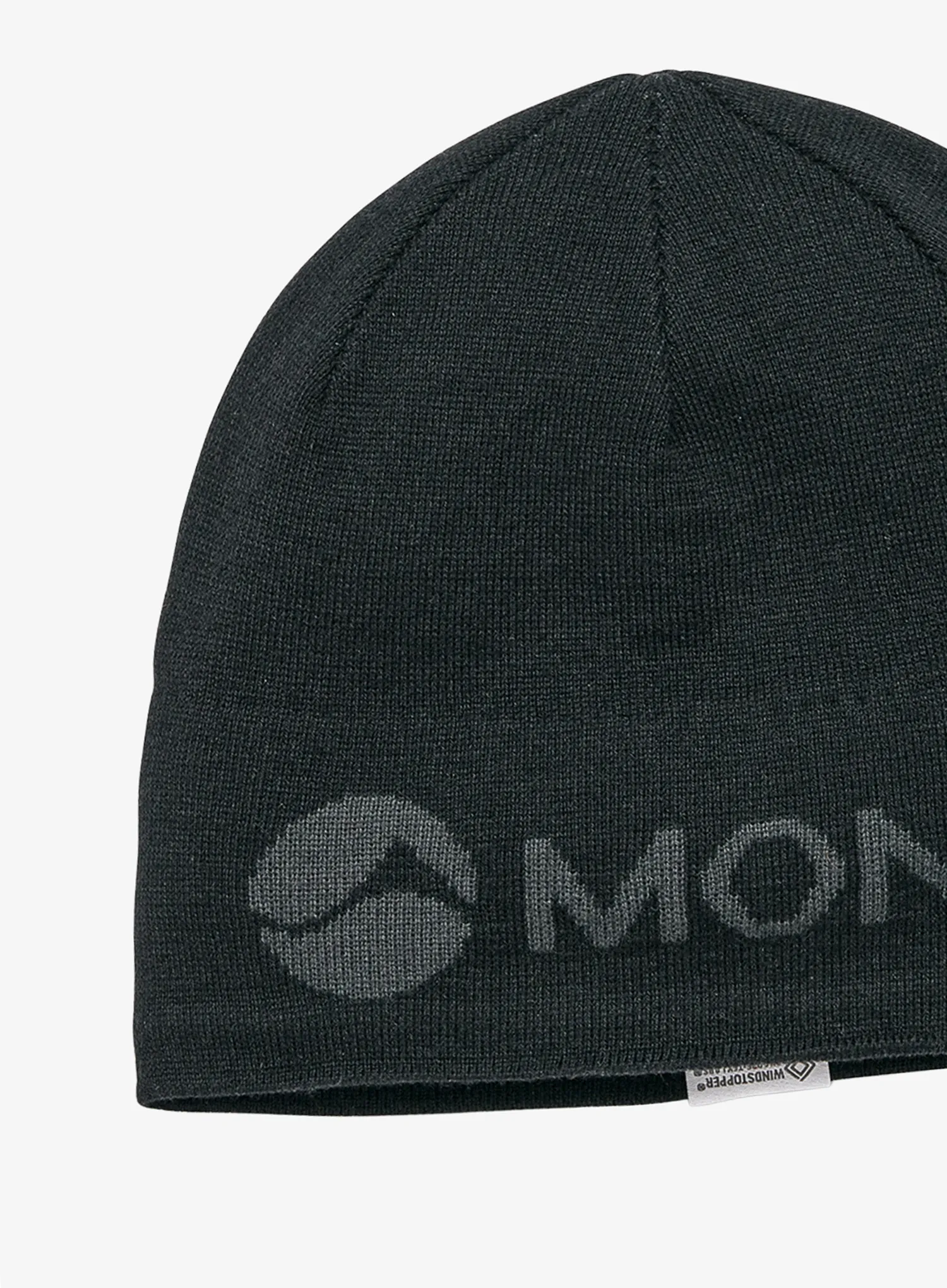 Termo kapa Montane Windjammer Logo Beanie - black