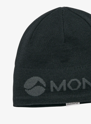 Termo kapa Montane Windjammer Logo Beanie - black