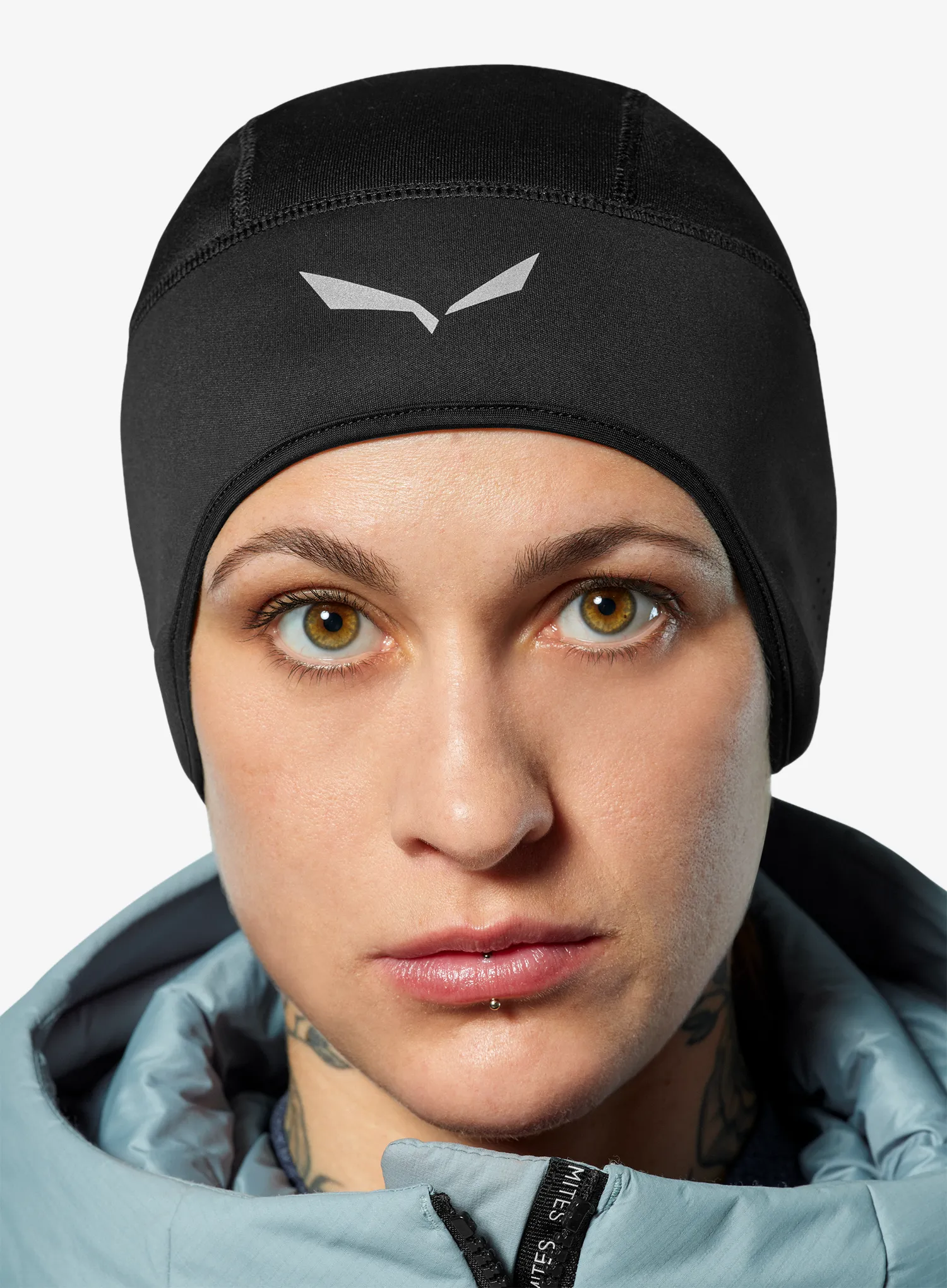 Termo kapa Salewa Ortles WS Epe Beanie - black out