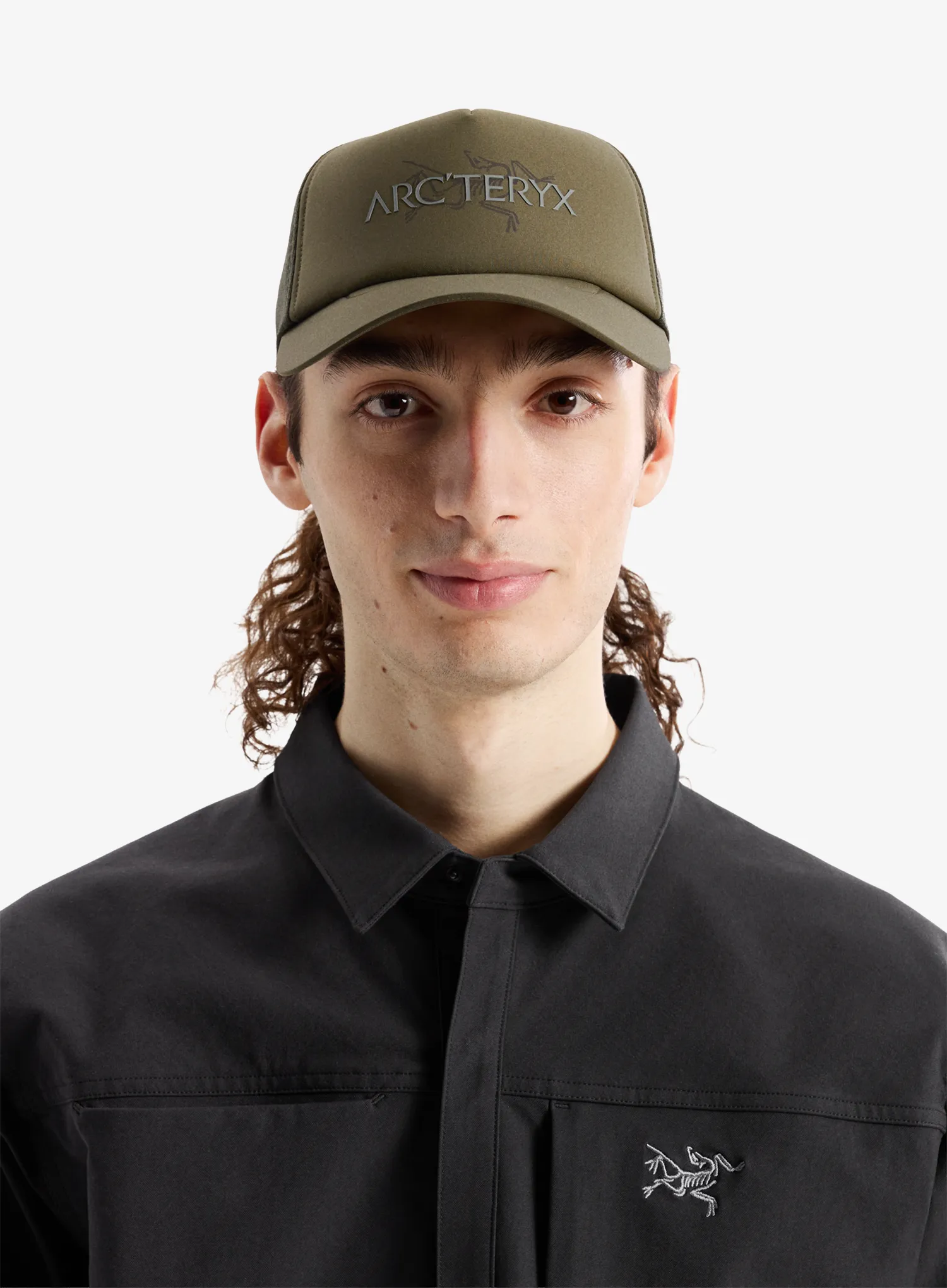 Kačket Arcteryx Bird Word Trucker Hat - tatsu/forage