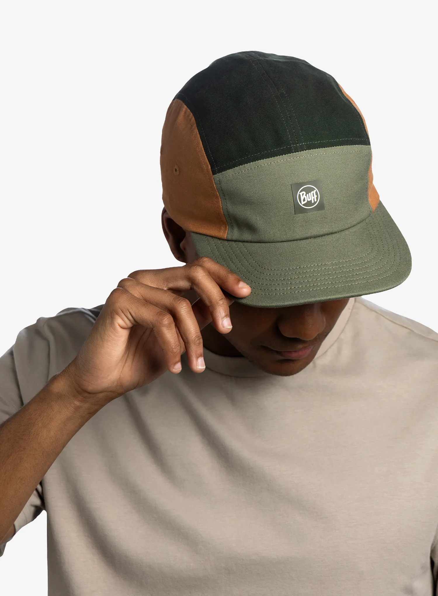 Kačket Buff 5 Panel Venture Cap - allvin khaki