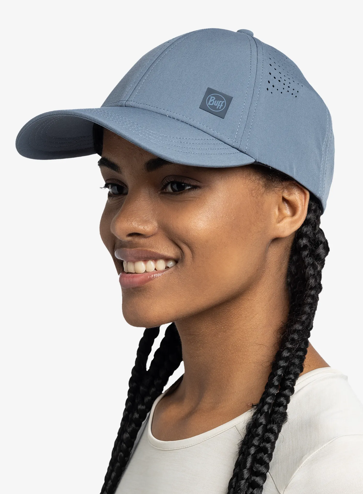 Kačket Buff Summit Cap - solid stone blue