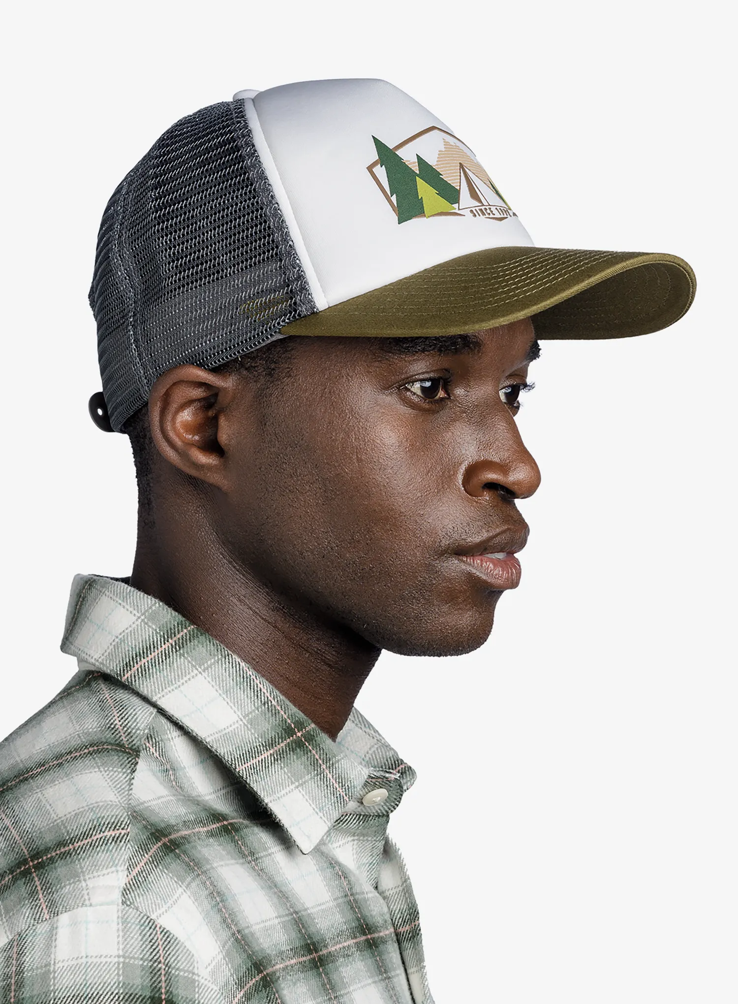 Kačket Buff Trucker Cap - darryl white