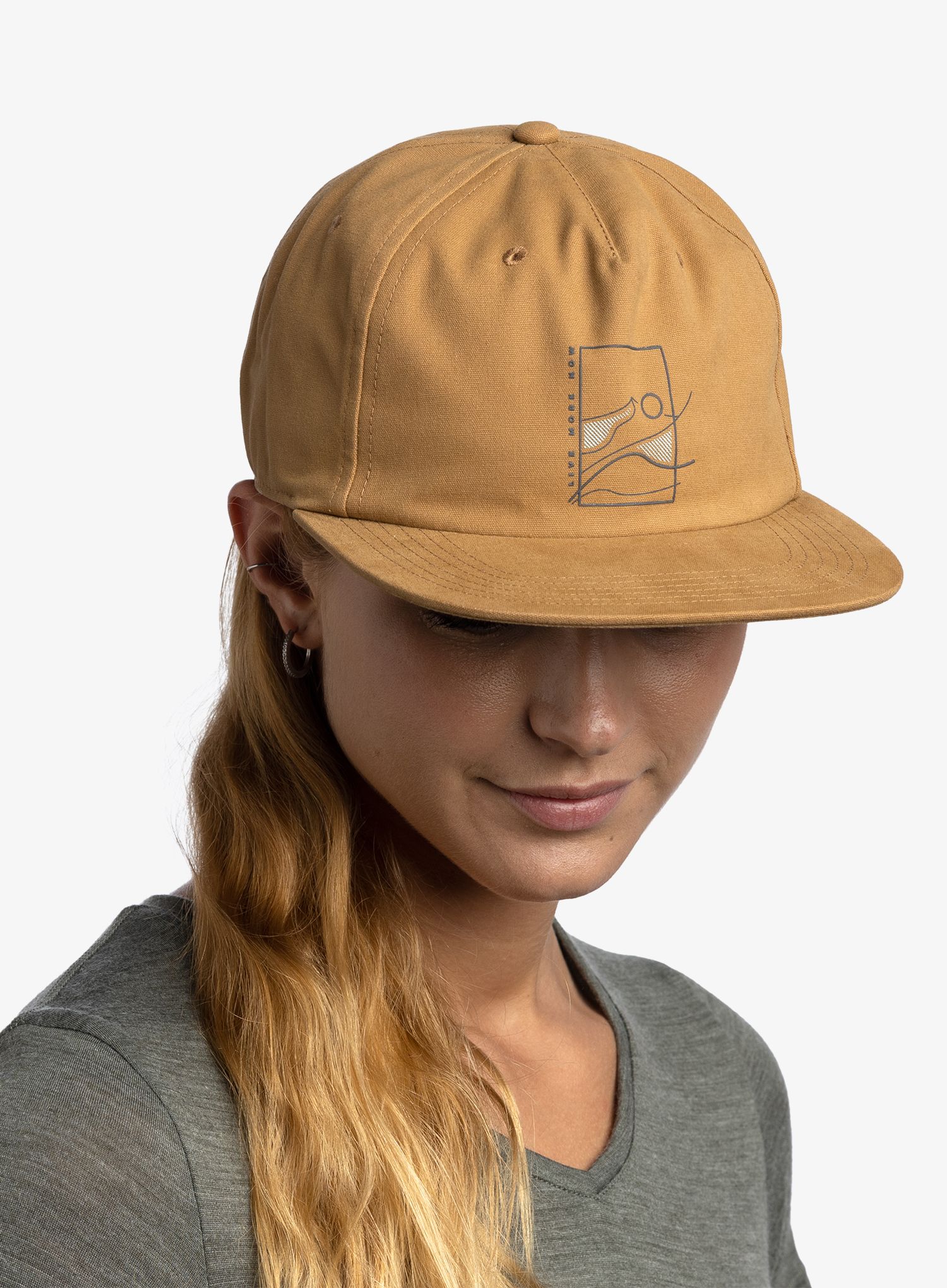 Kačket Buff Trucker Cap - wadi fawn