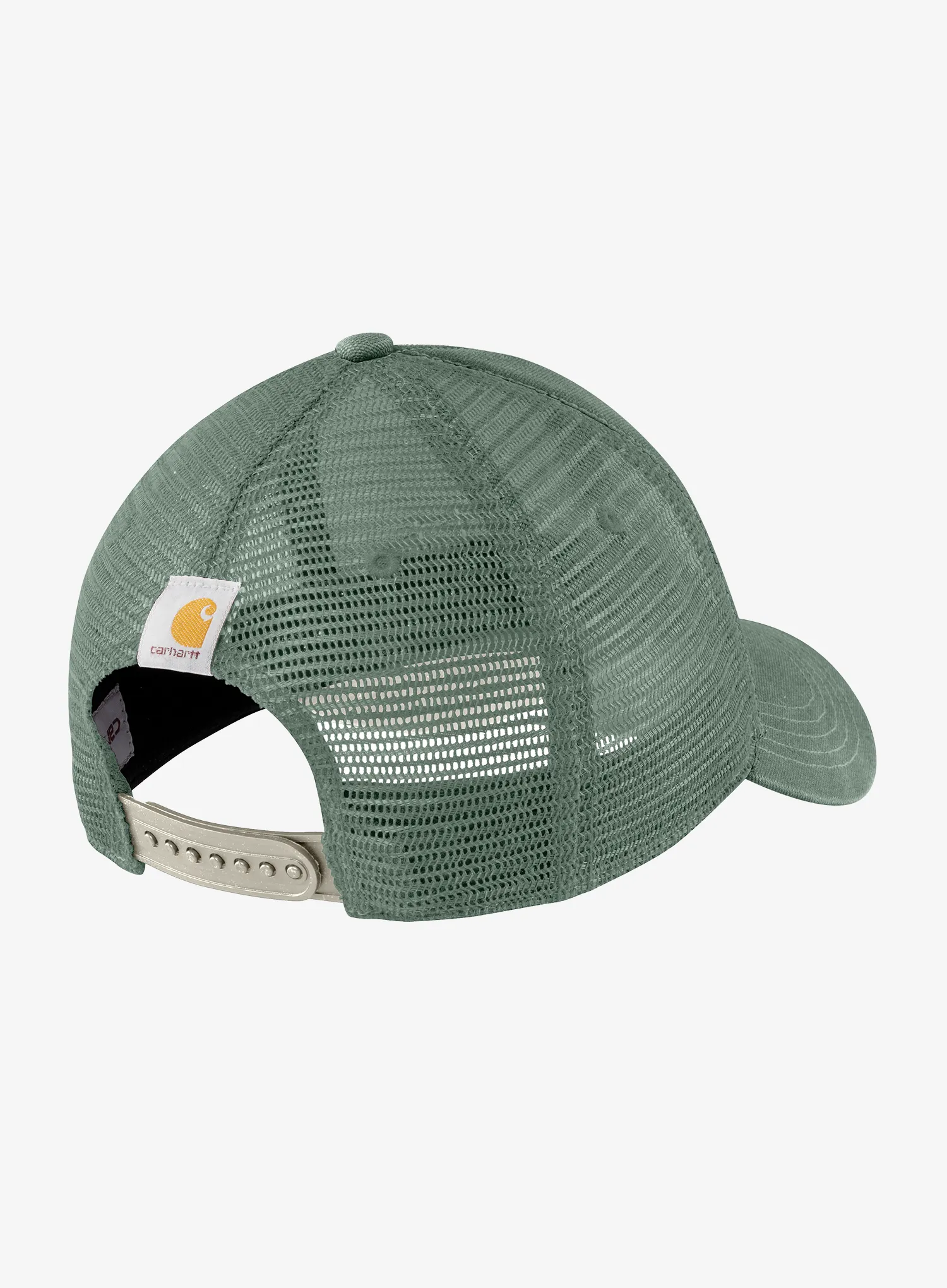 Kačket Carhartt Mesh-Back Logo Graphic Cap - green slate/malt