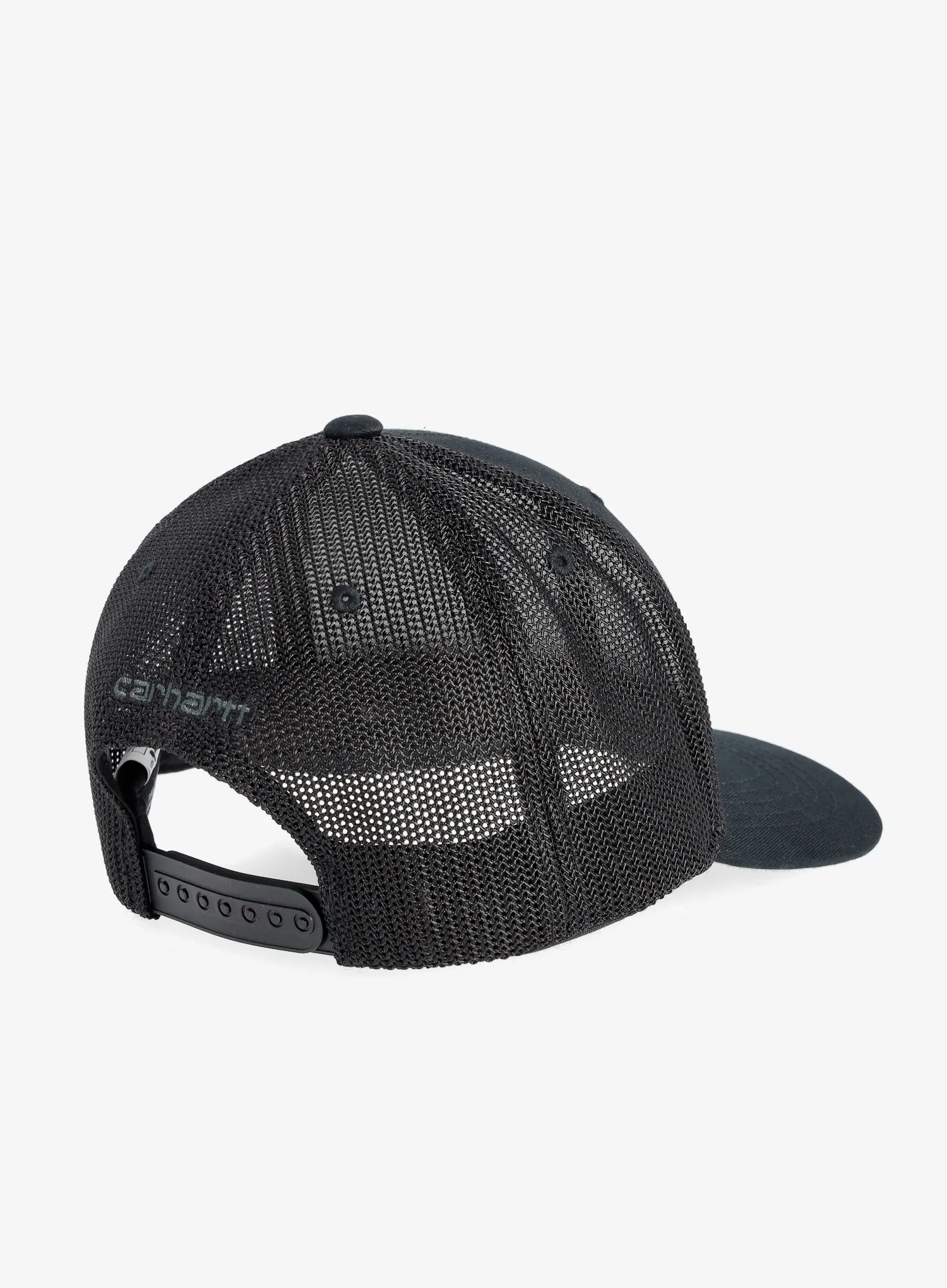 Kačket Carhartt Twill Mesh-Back Logo Patch Cap - black