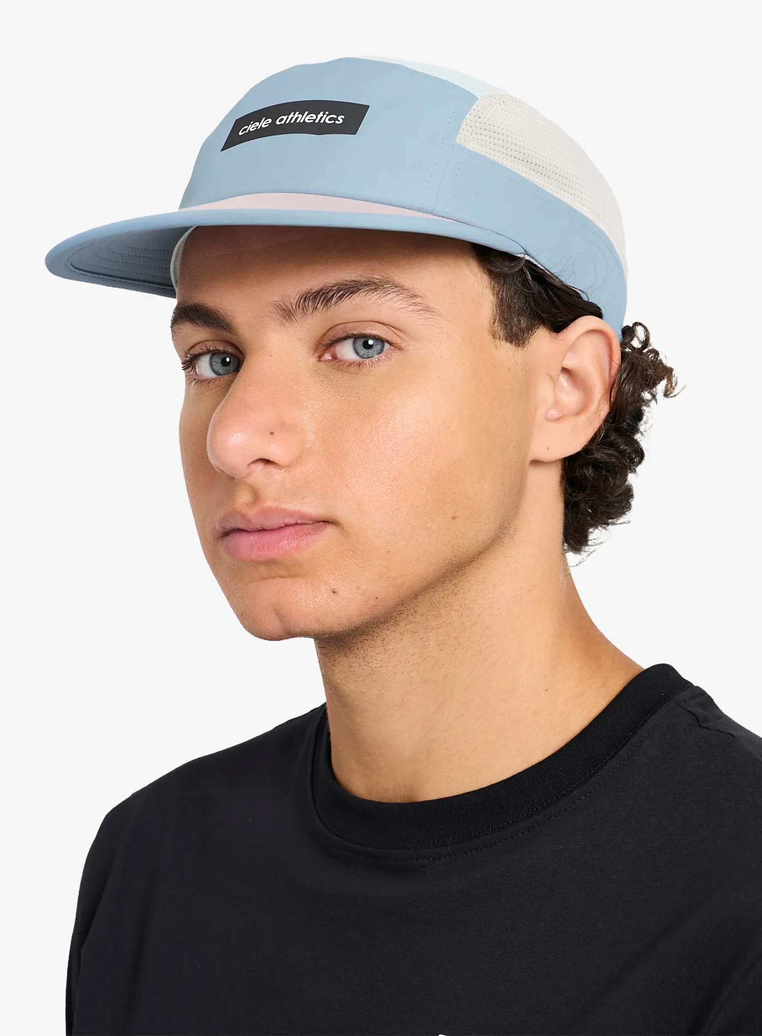 Kačket Ciele Go Cap Field Iconic Bar - chambray/rainy day