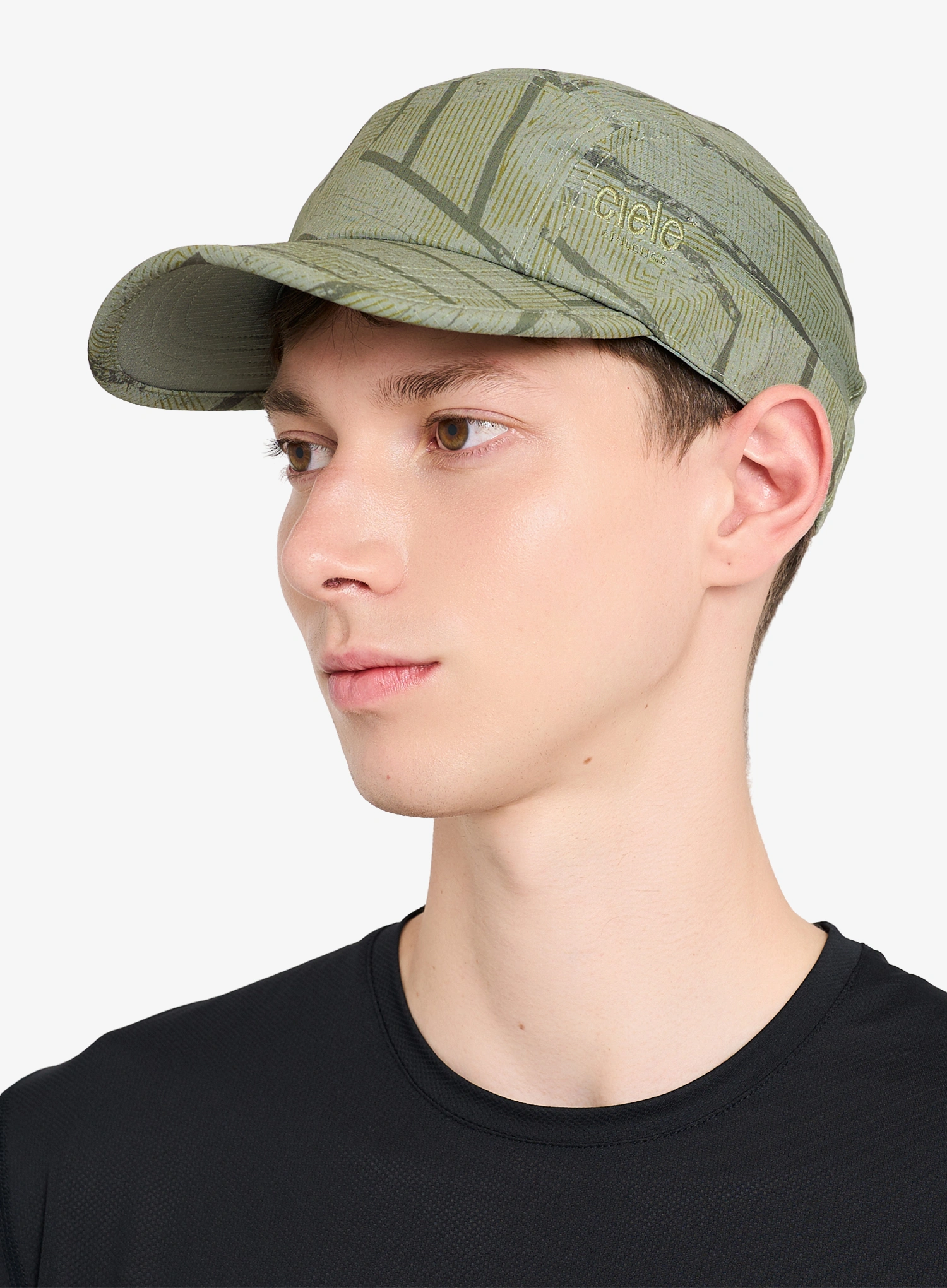 Kačket Ciele Go Cap SC Field All Over Print Boardwalk - toad
