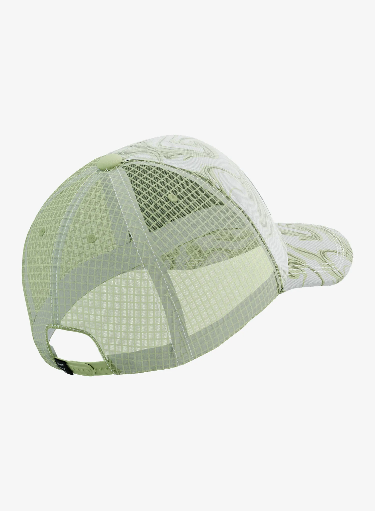 Kačket Compressport Trucker 6P Cap - green camo