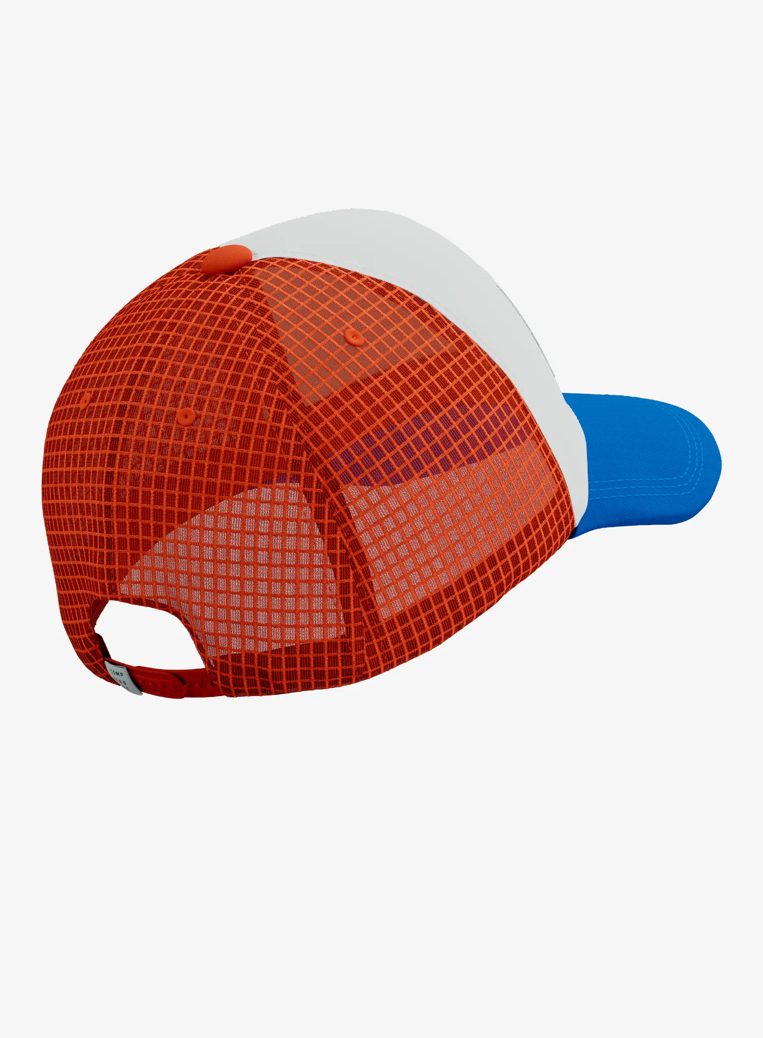 Kačket Compressport Trucker 6P Cap - princess blue/white