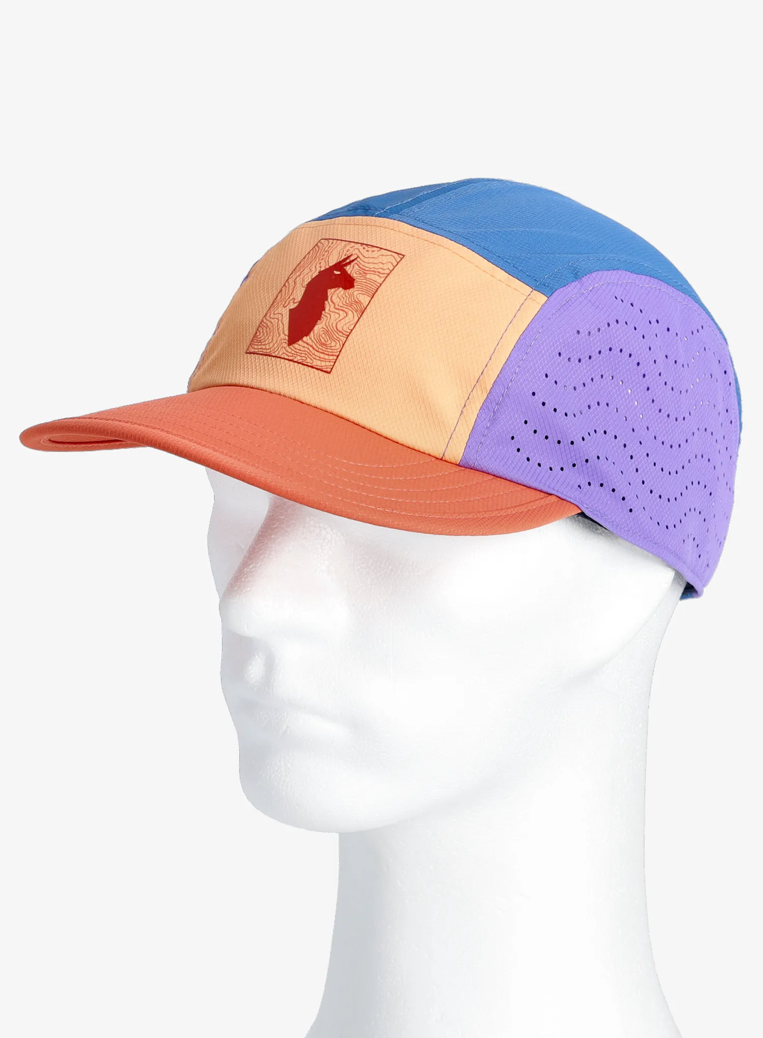 Kačket Cotopaxi Tech Plus 5-Panel Hat - cantaloupe/grapefruit