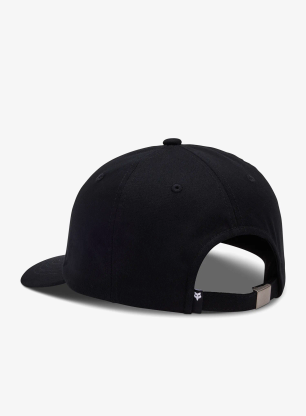 Kačket Fox Wordmark Adjustable Hat - black/white