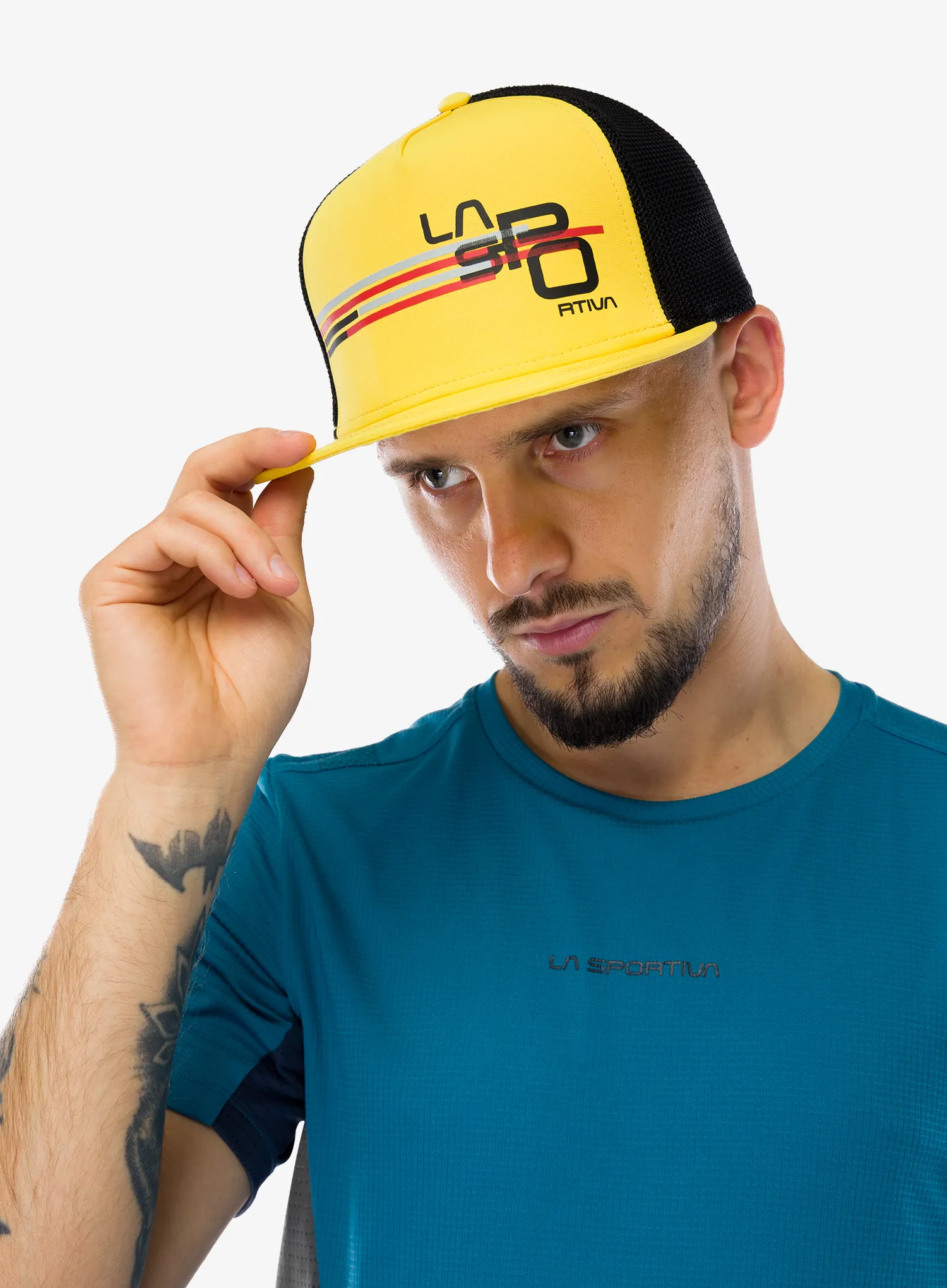 Kačket La Sportiva Stripe Cube Hat - yellow/black