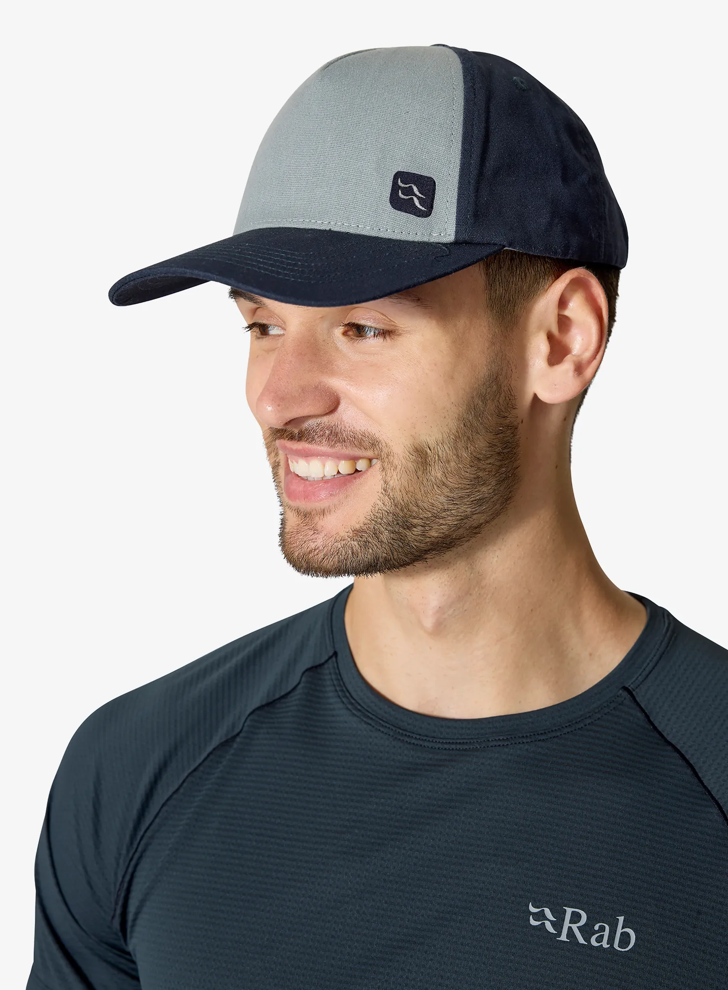 Kačket Rab Calet Embroidery Cap - anthracite/light zinc
