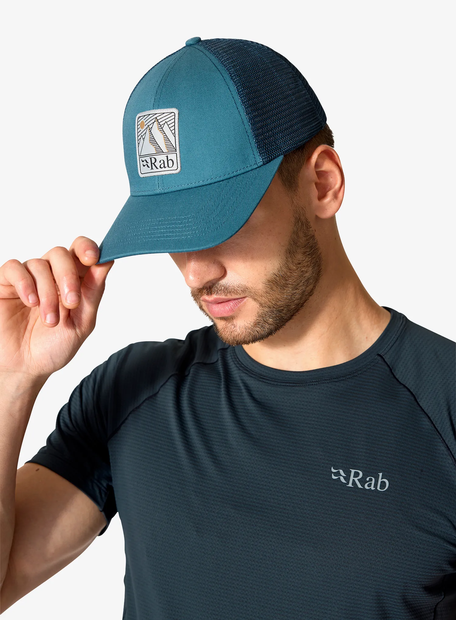 Kačket Rab Dihedral Badge Cap - orion blue