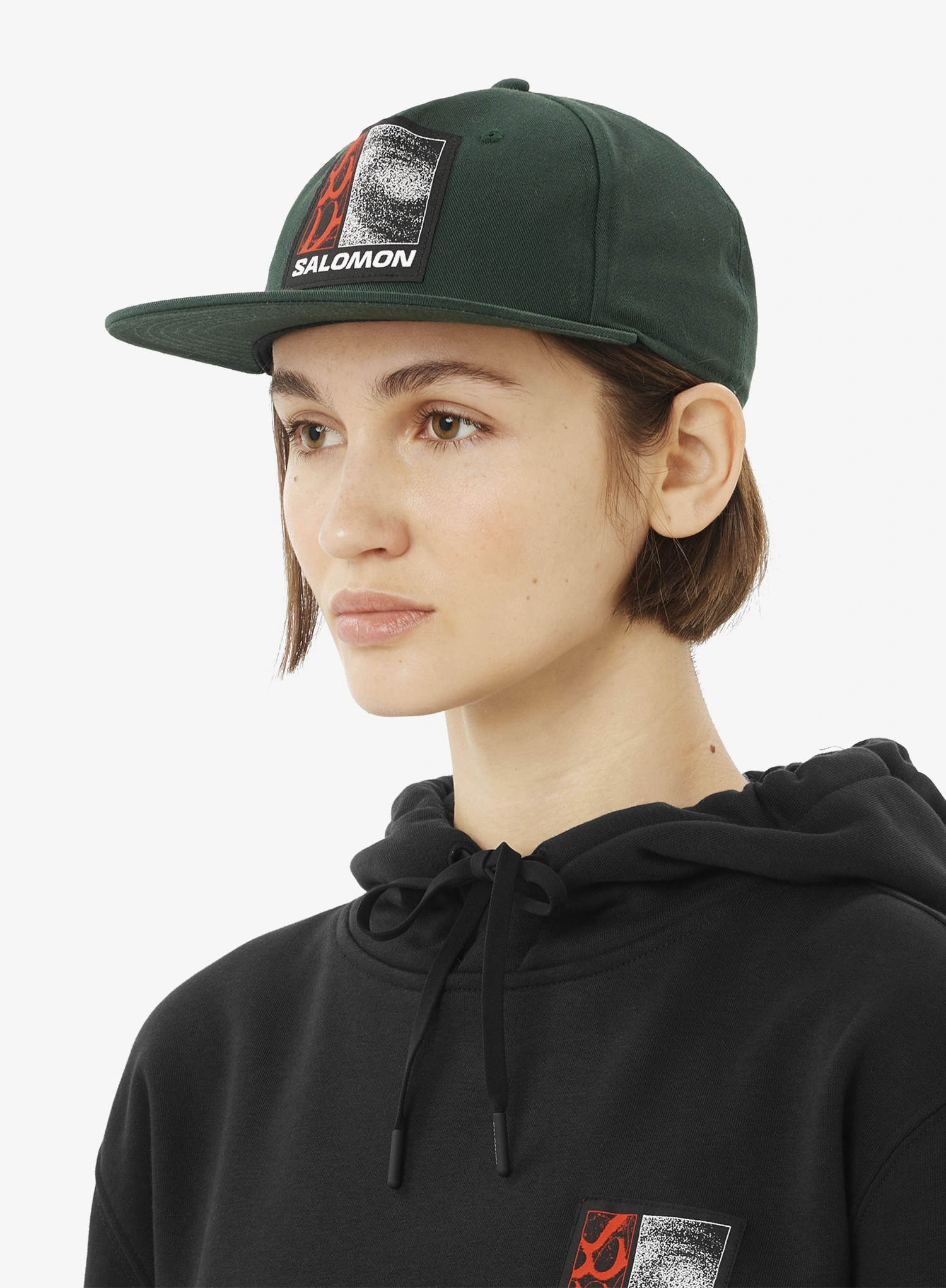Kačket Salomon Freestyle Flat Cap - green gables