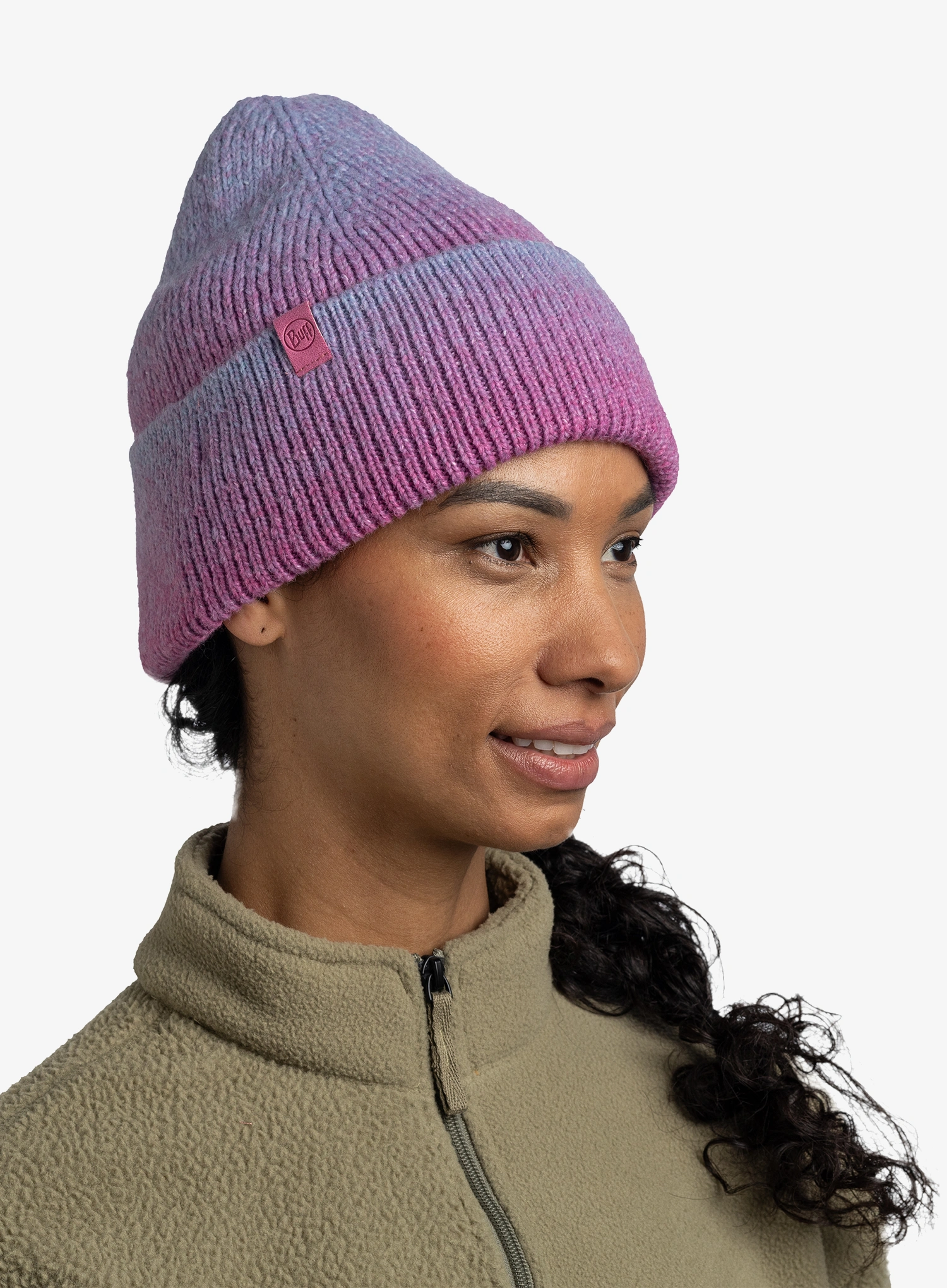 Zimska kapa Buff Knitted Beanie Marin - orchid