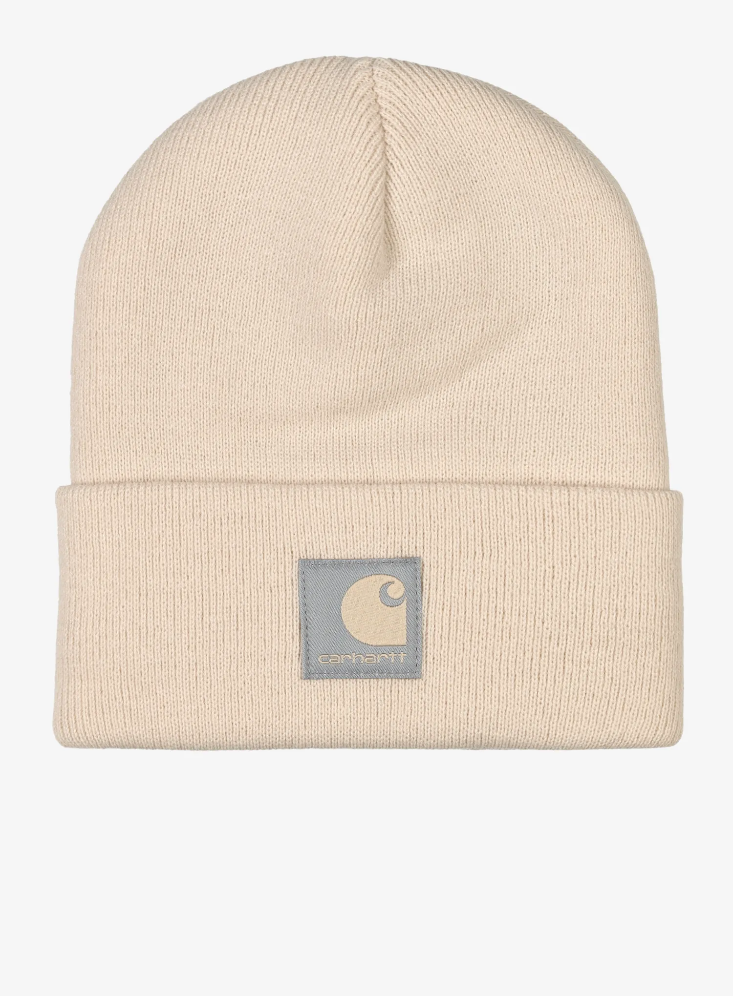 Ženska zimska kapa Carhartt Satin Lined Cuffed Beanie - oat milk