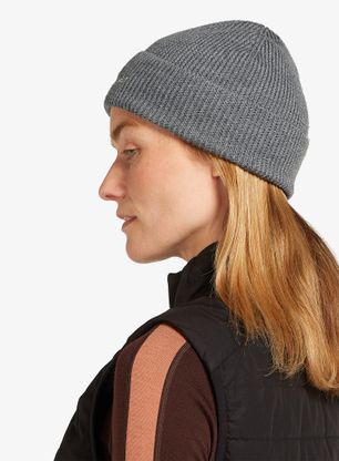 Zimska kapa Icebreaker Merino All Day Toque Beanie - gritstone hthr