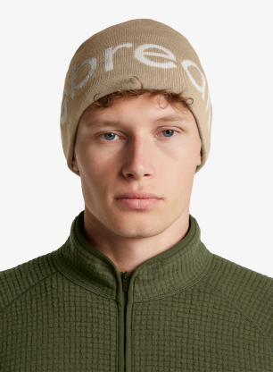 Zimska kapa Icebreaker Merino Icebreaker Beanie - cumin/ecru hthr
