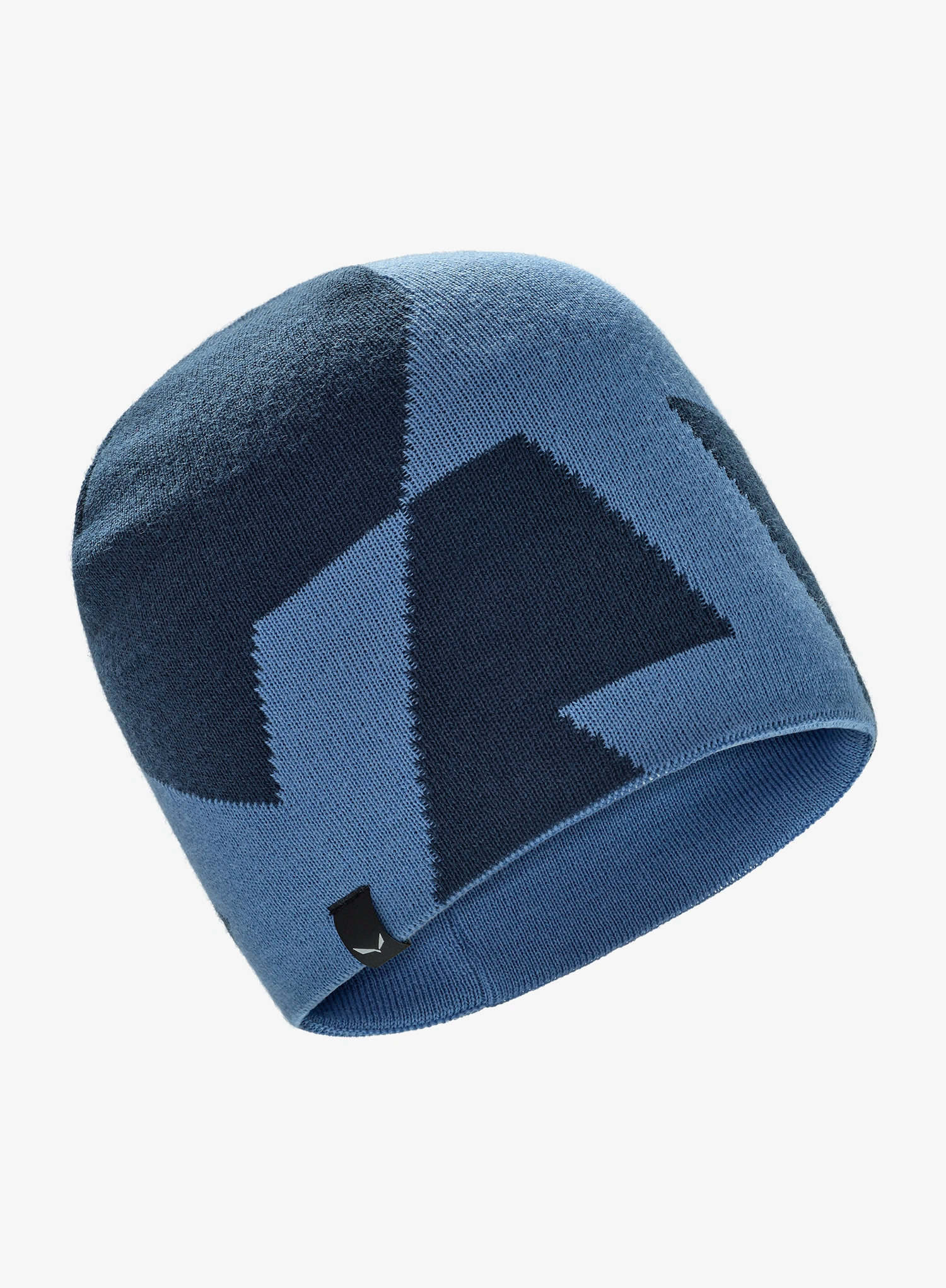 Kapa Salewa Pure Reversible Wool Beanie - dark denim