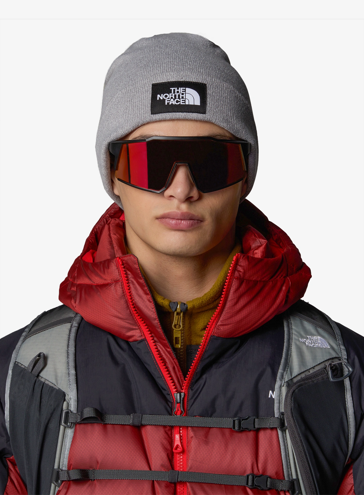 Zimska kapa The North Face Dock Worker Recycled Beanie - tnf light grey heather