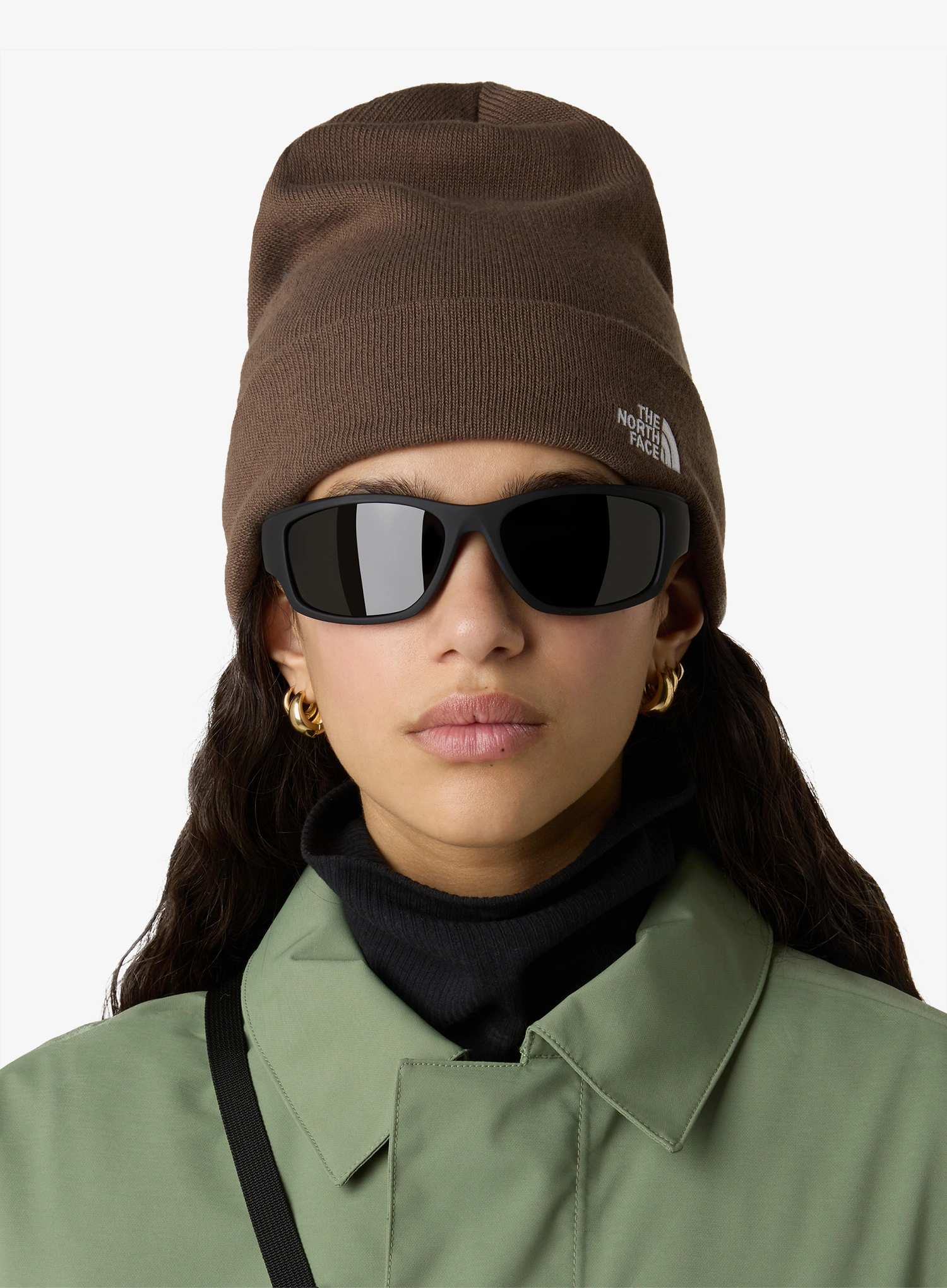 Zimska kapa The North Face Norm Beanie - smokey brown