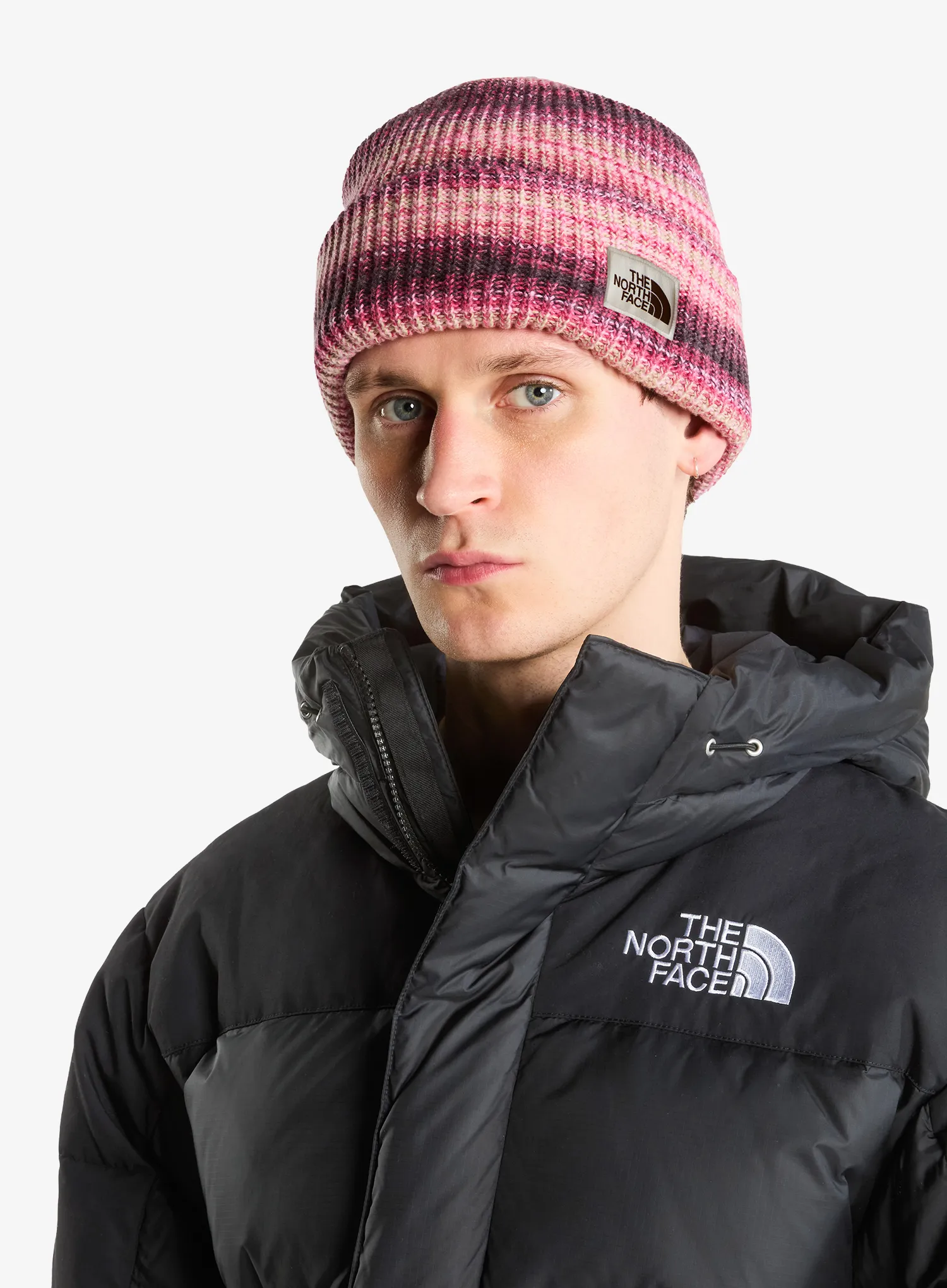 Zimska kapa The North Face Salty Bae Lined Beanie - burgundy crush