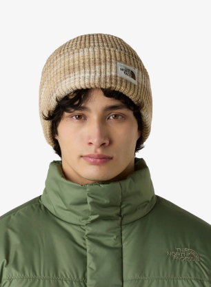 Zimska kapa The North Face Salty Bae Lined Beanie - white dune