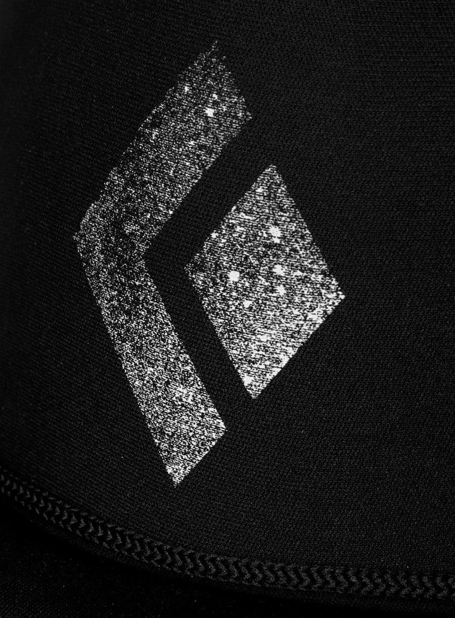 Kapa Black Diamond Flat Bill Trucker Hat - black/white