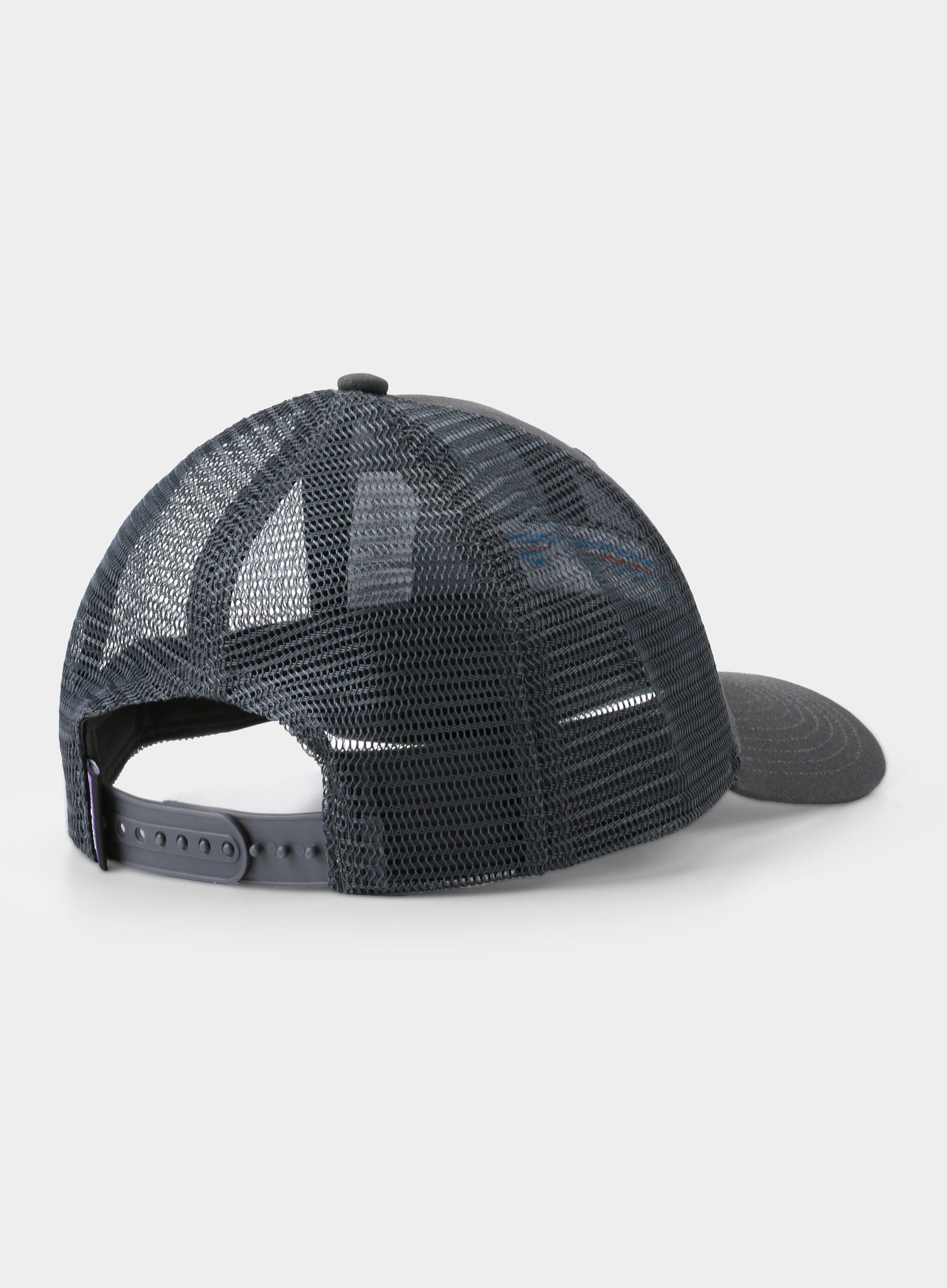 Kapa Patagonia P-6 Logo LoPro Trucker Hat - forge grey