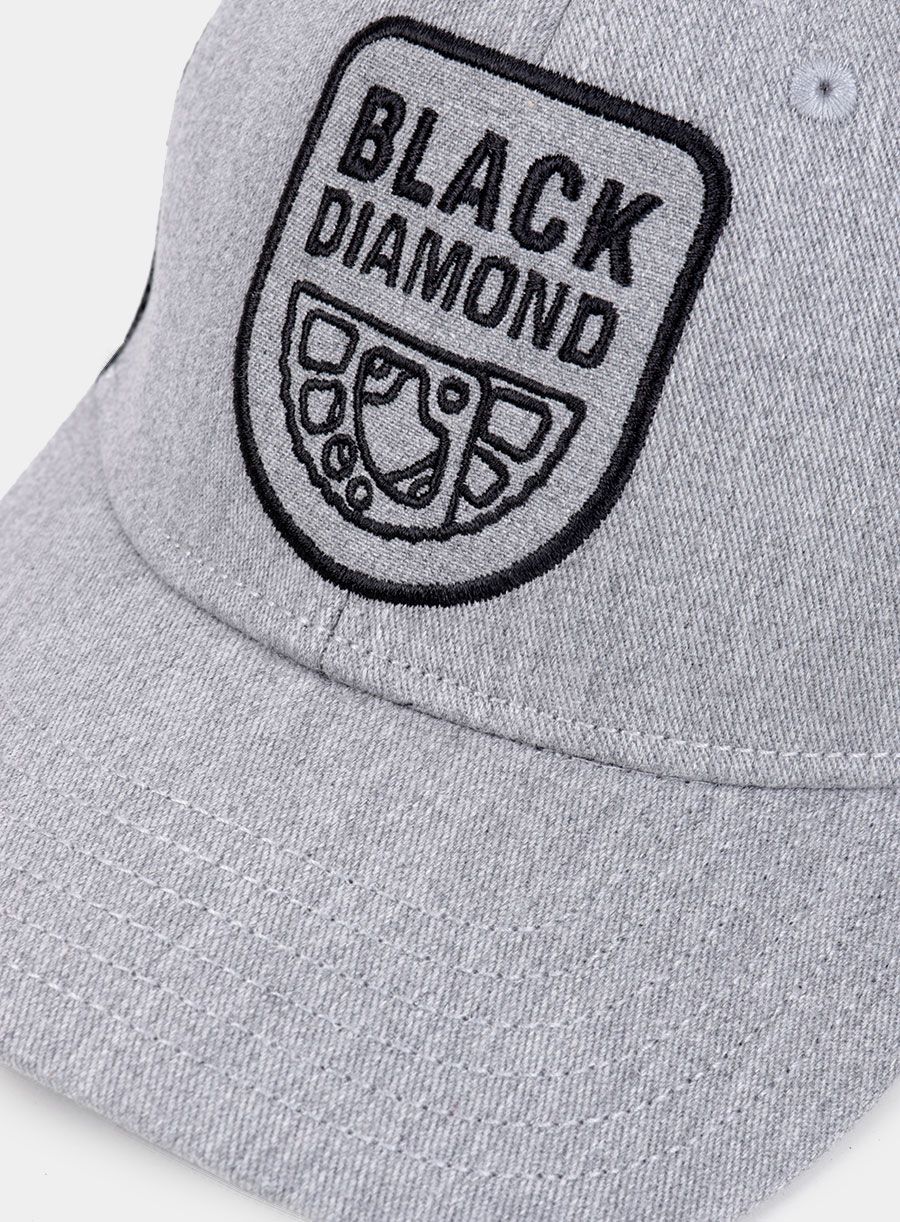 Kapa Black Diamond BD Trucker Hat - heathered aluminum/black