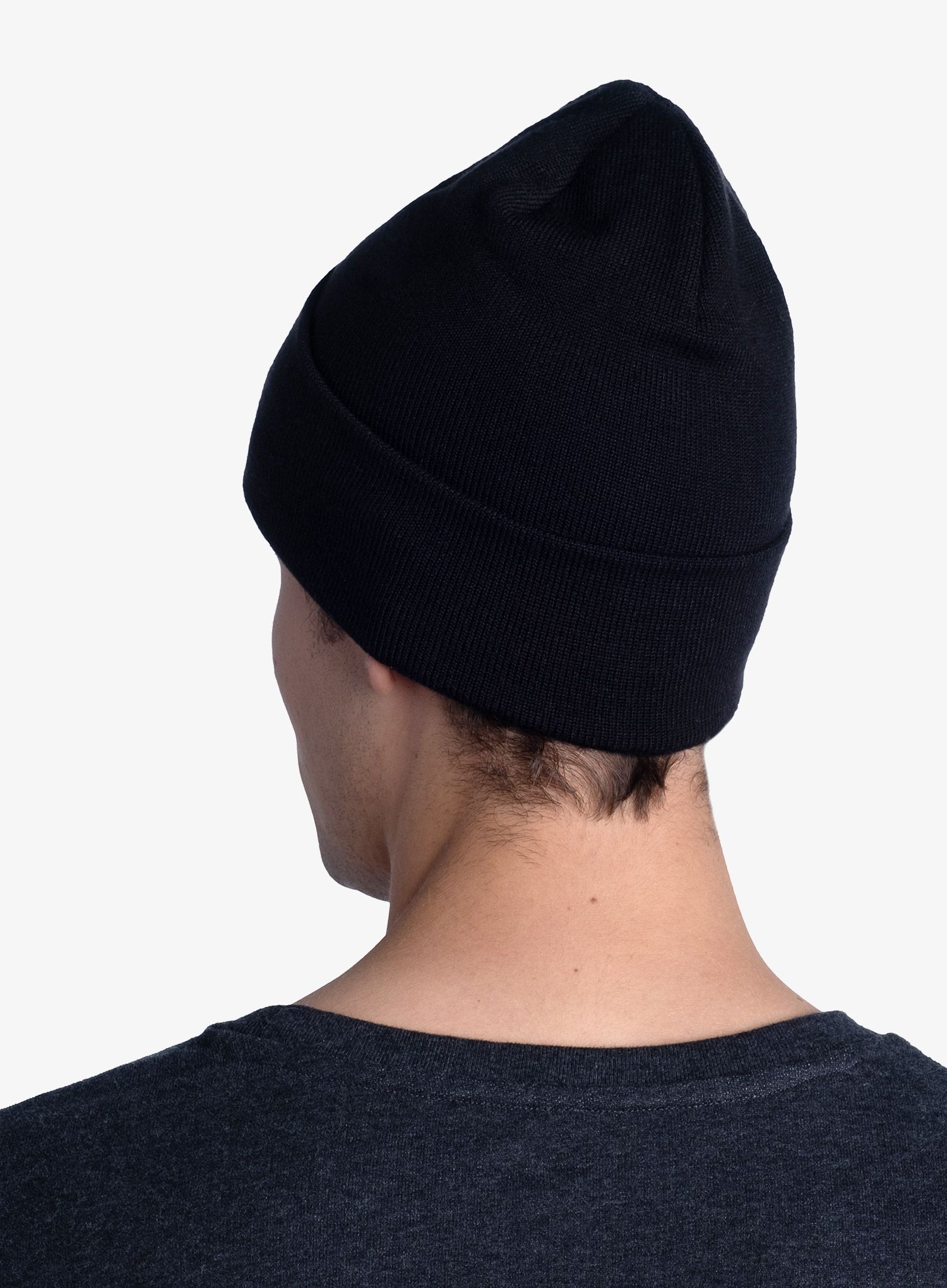 Zimska kapa Buff Knitted & Polar Hat Solid - black