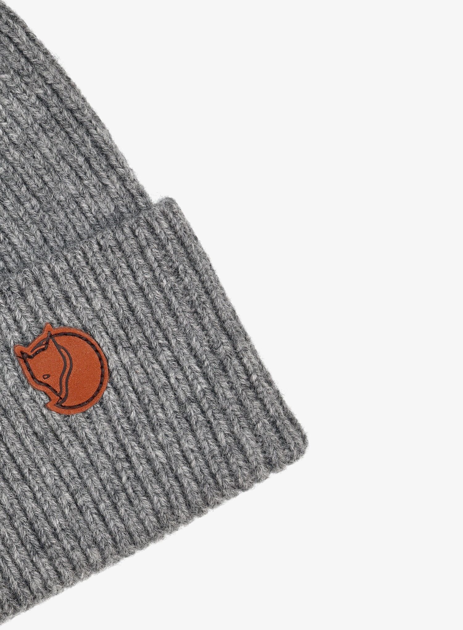 Zimska kapa Fjallraven Directional Rib Beanie - grey