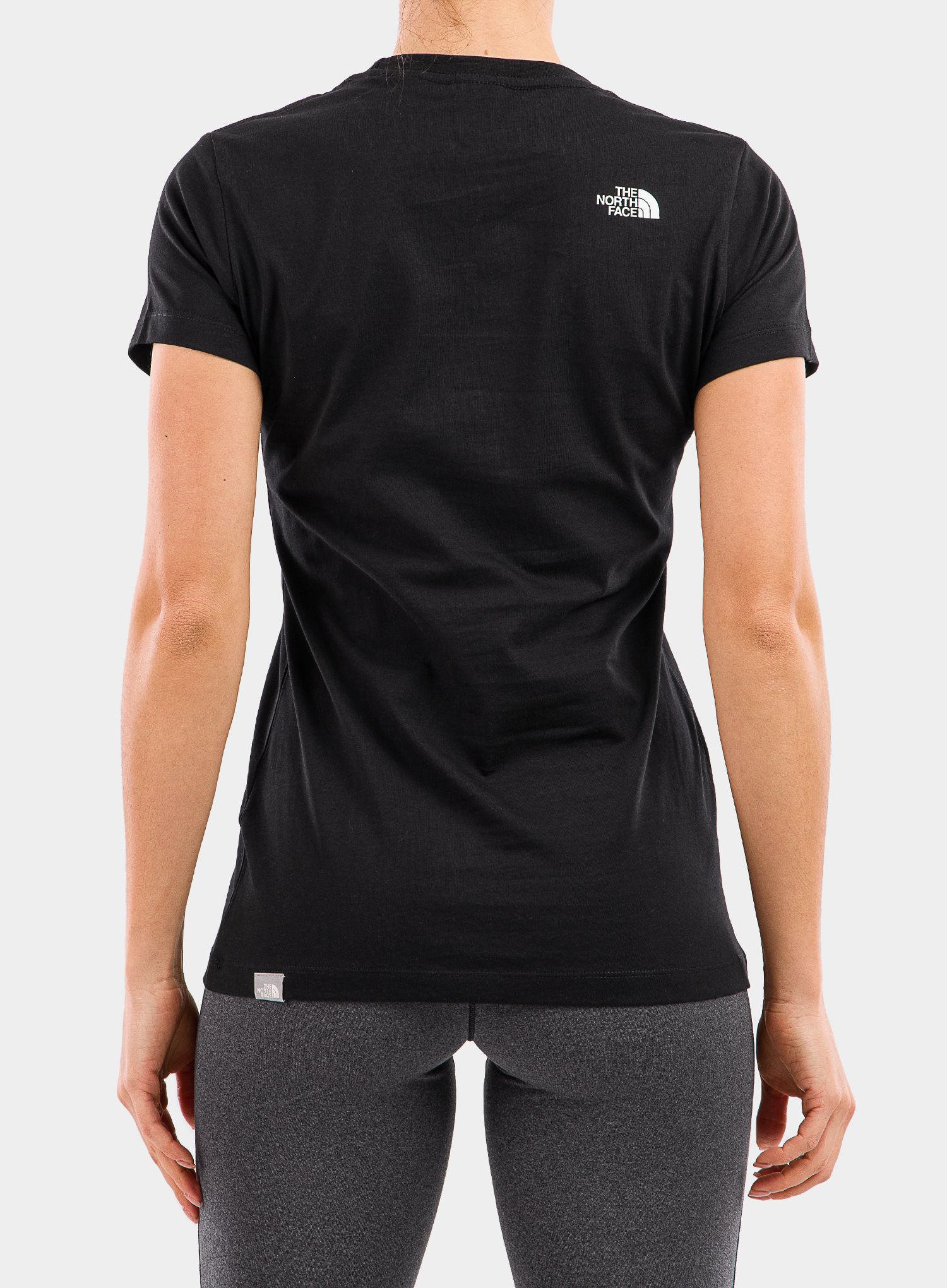 Ženska pamučna majica The North Face Easy Tee S/S - tnf black