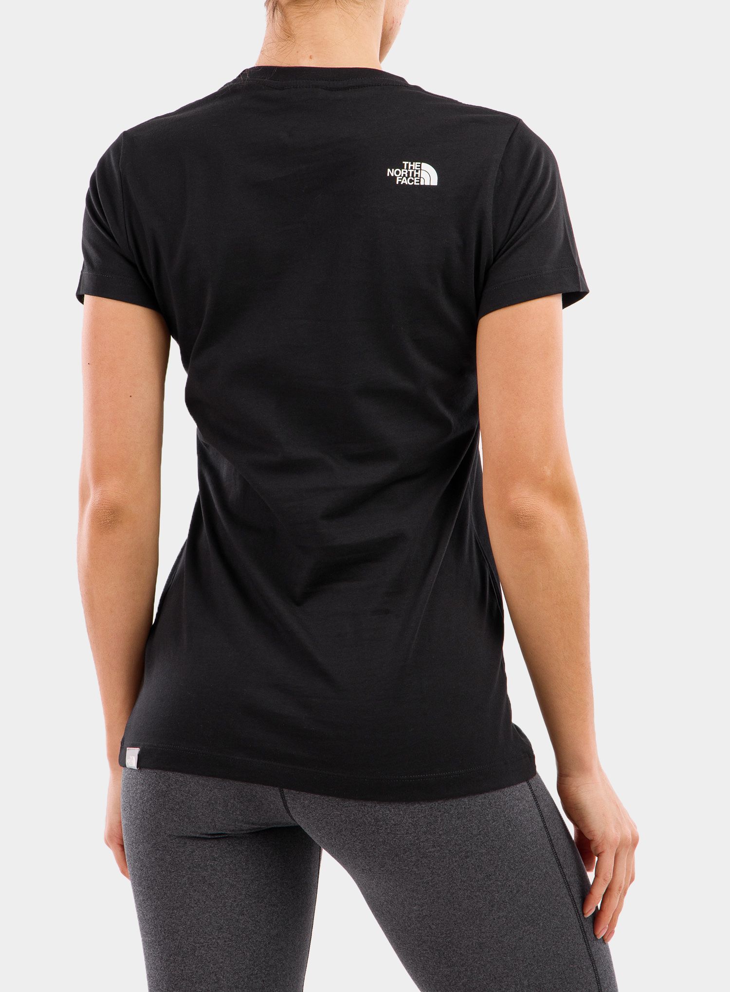 Ženska pamučna majica The North Face Easy Tee S/S - tnf black