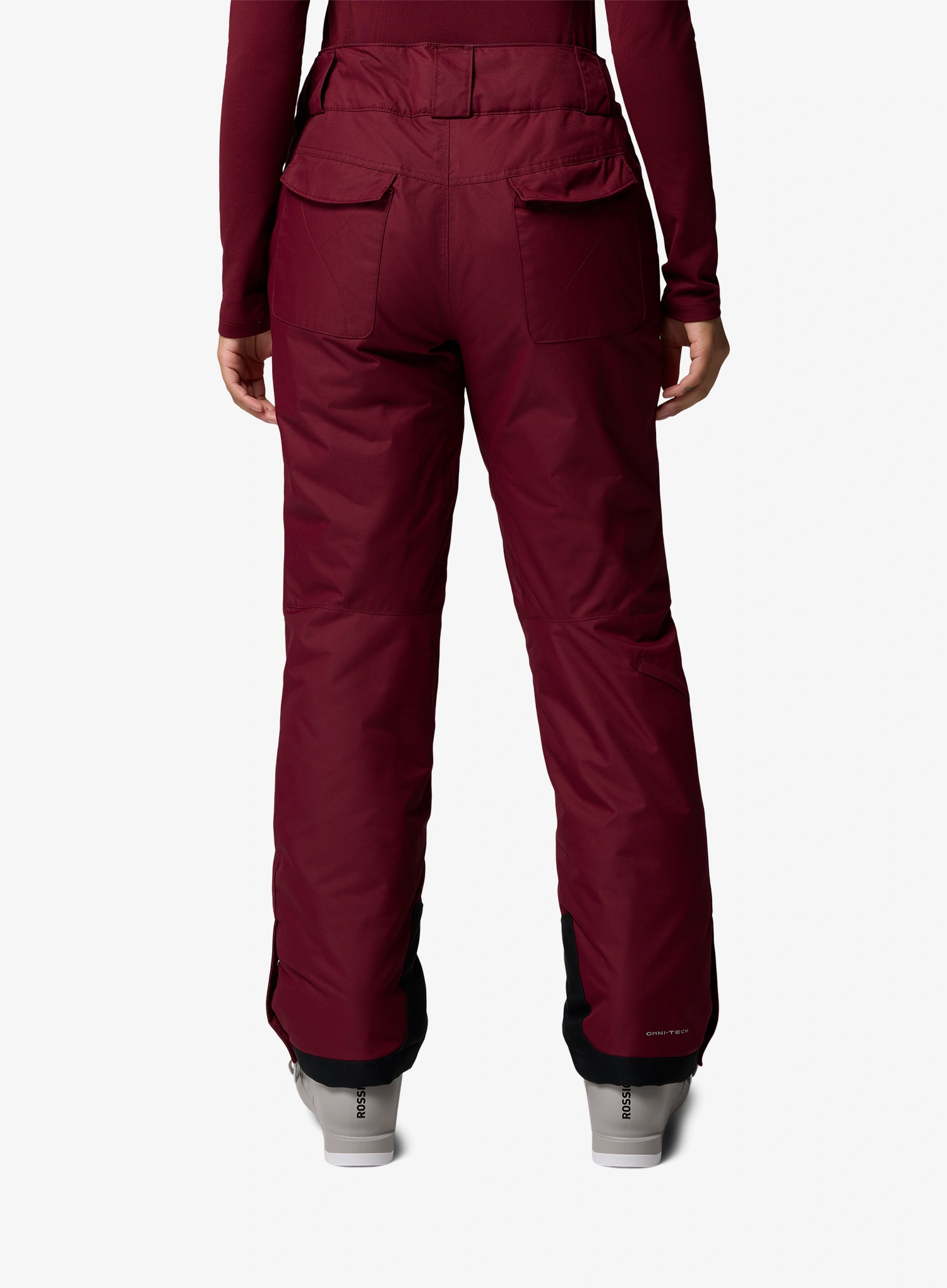 Ženske skijaške hlače Columbia Bugaboo II Pant - rich wine
